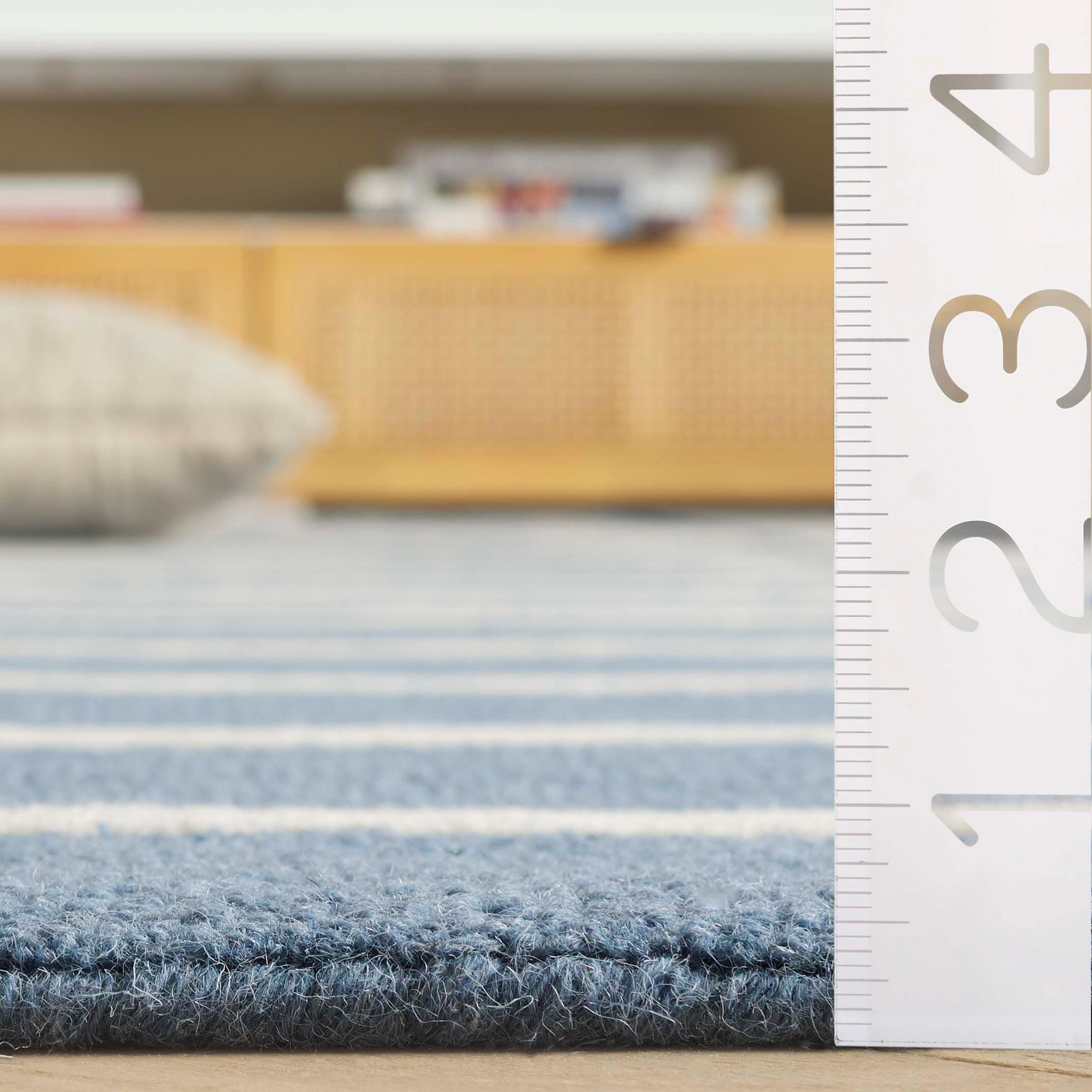 Safavieh Cvjatka 4' x 6' Accent Rug, Blue/Ivory, large