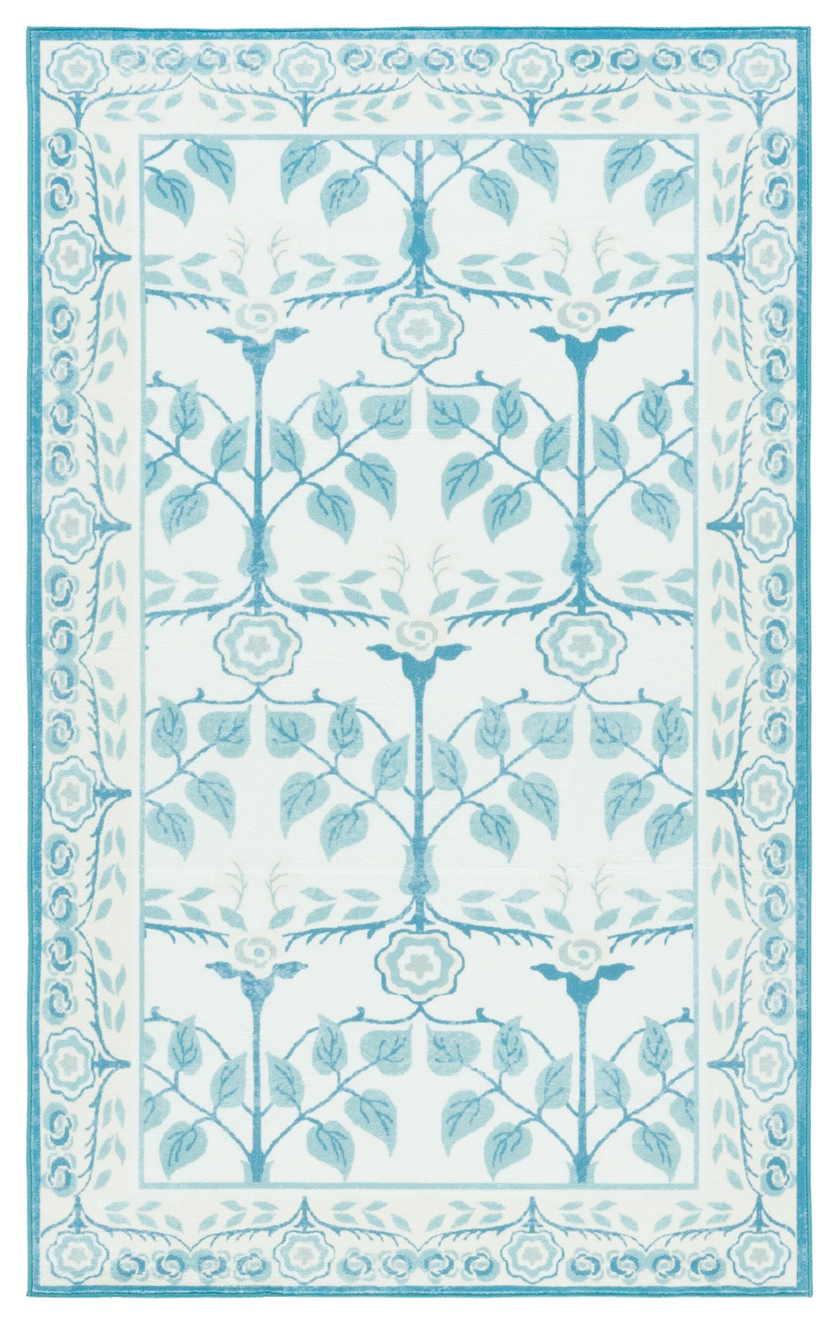 Safavieh Martha Stewart Sheera 3' x 5' Accent Rug, Ivory/Blue, large