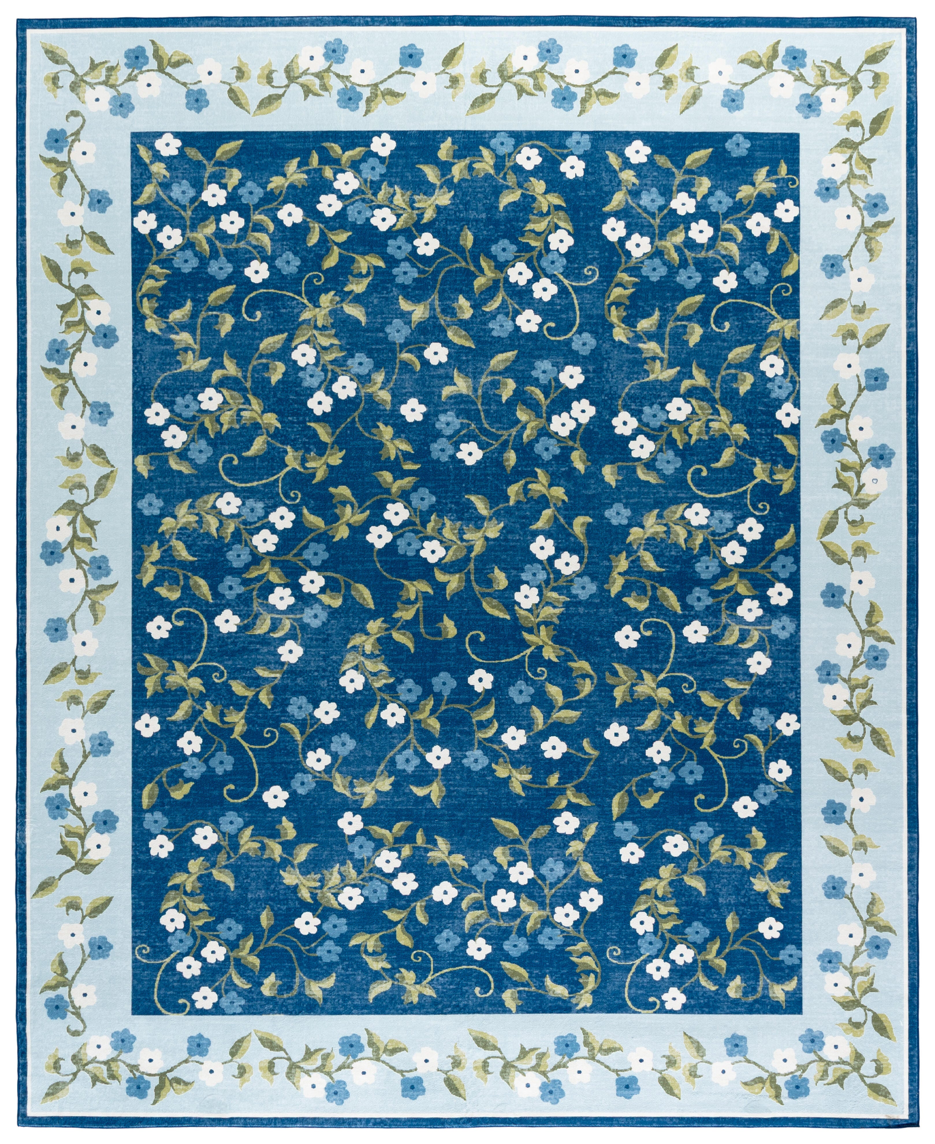 Safavieh Martha Stewart Androniki 5' x 8' Area Rug, Blue/Green, large