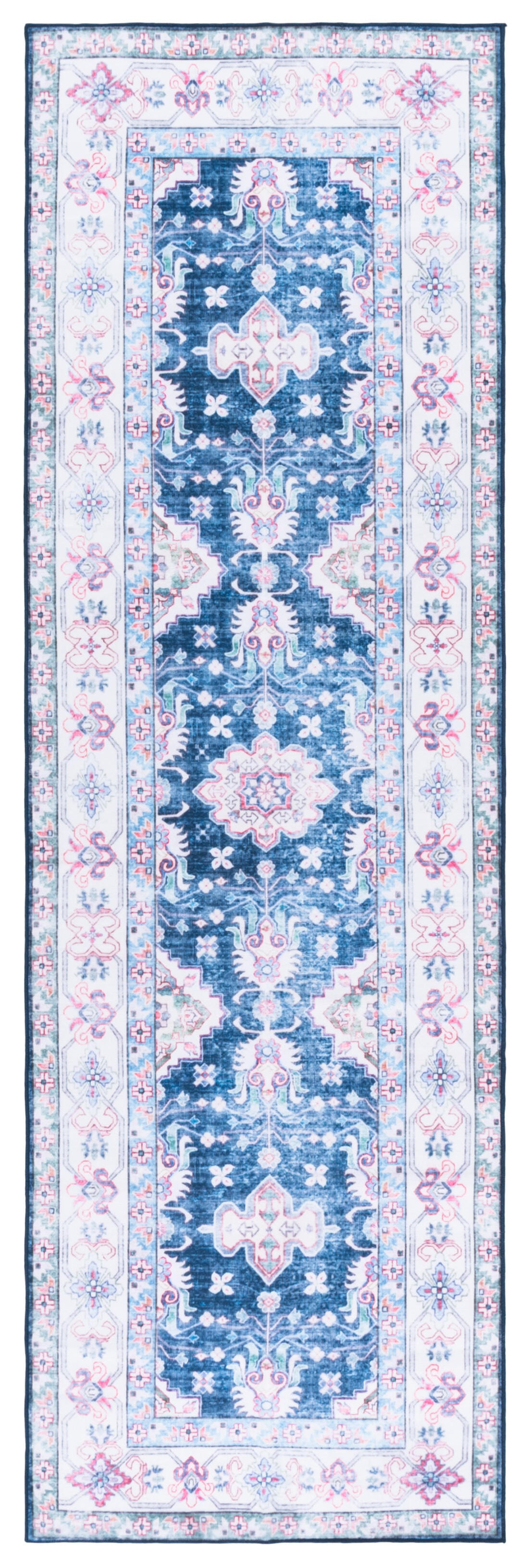 Safavieh Martha Stewart Narumi 2' x 8' Runner Rug, Blue, large