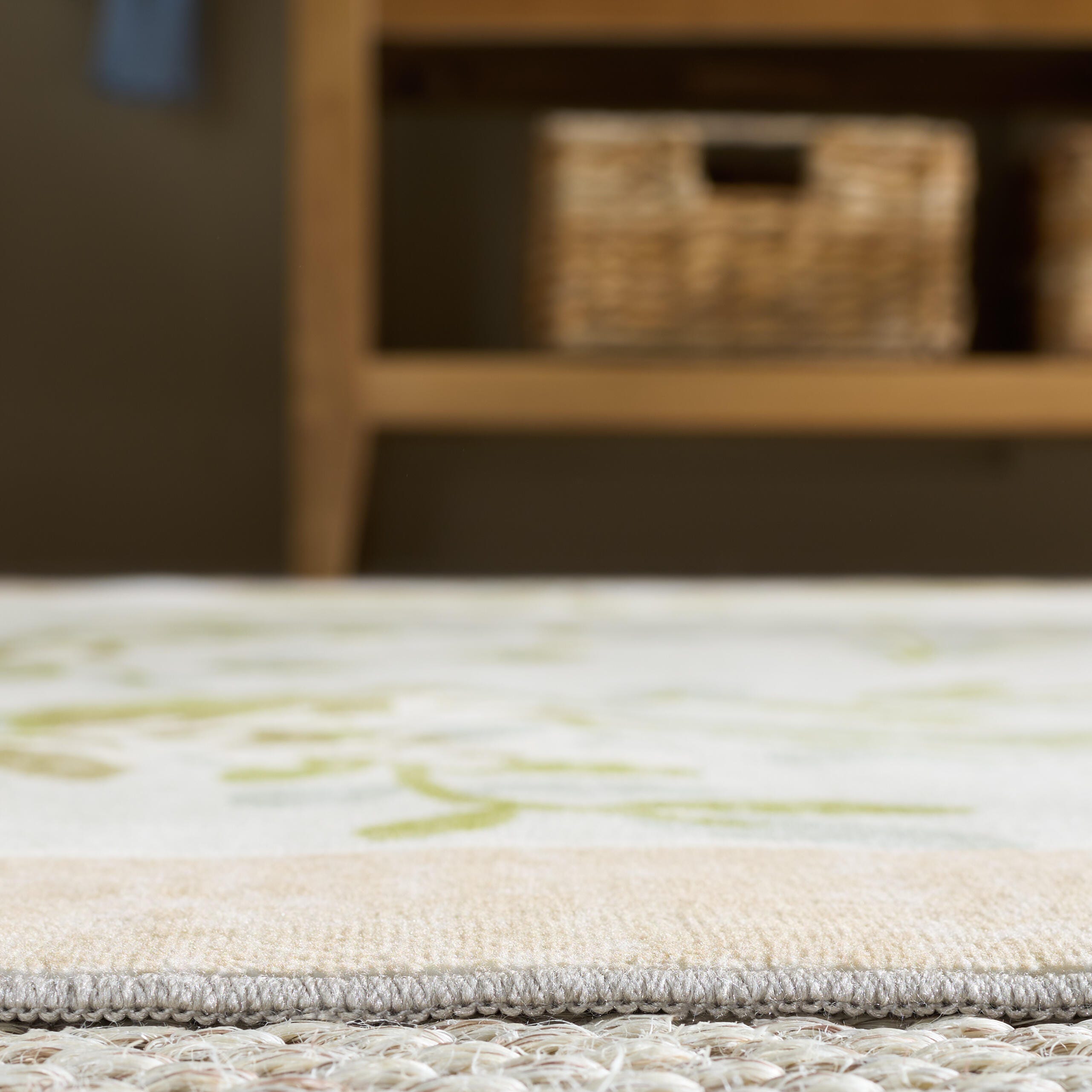 Safavieh Martha Stewart Collection 2' x 8' Runner Rug, Tan/Green, large