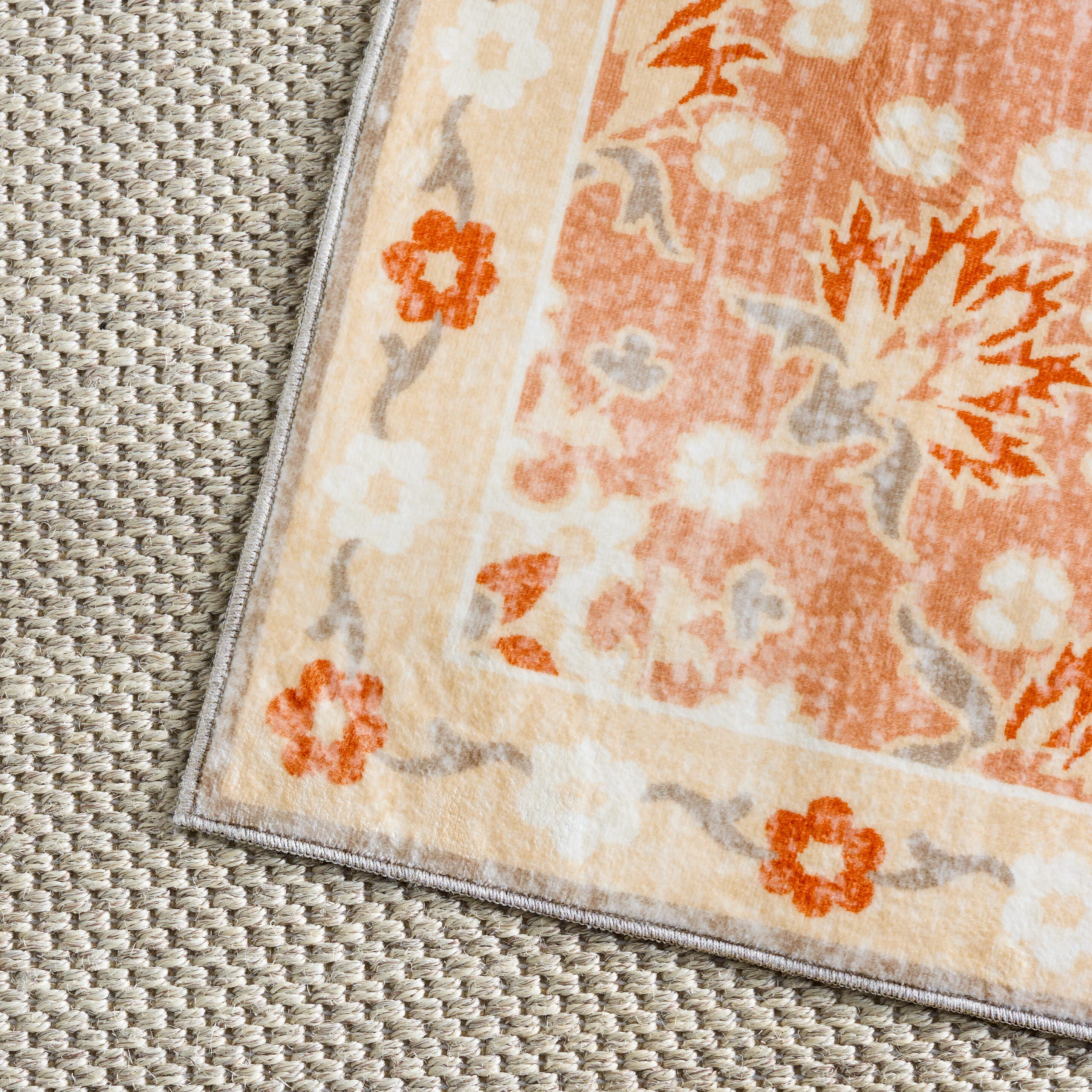 Safavieh Martha Stewart Collection 5' x 8' Area Rug, Orange/Beige, large