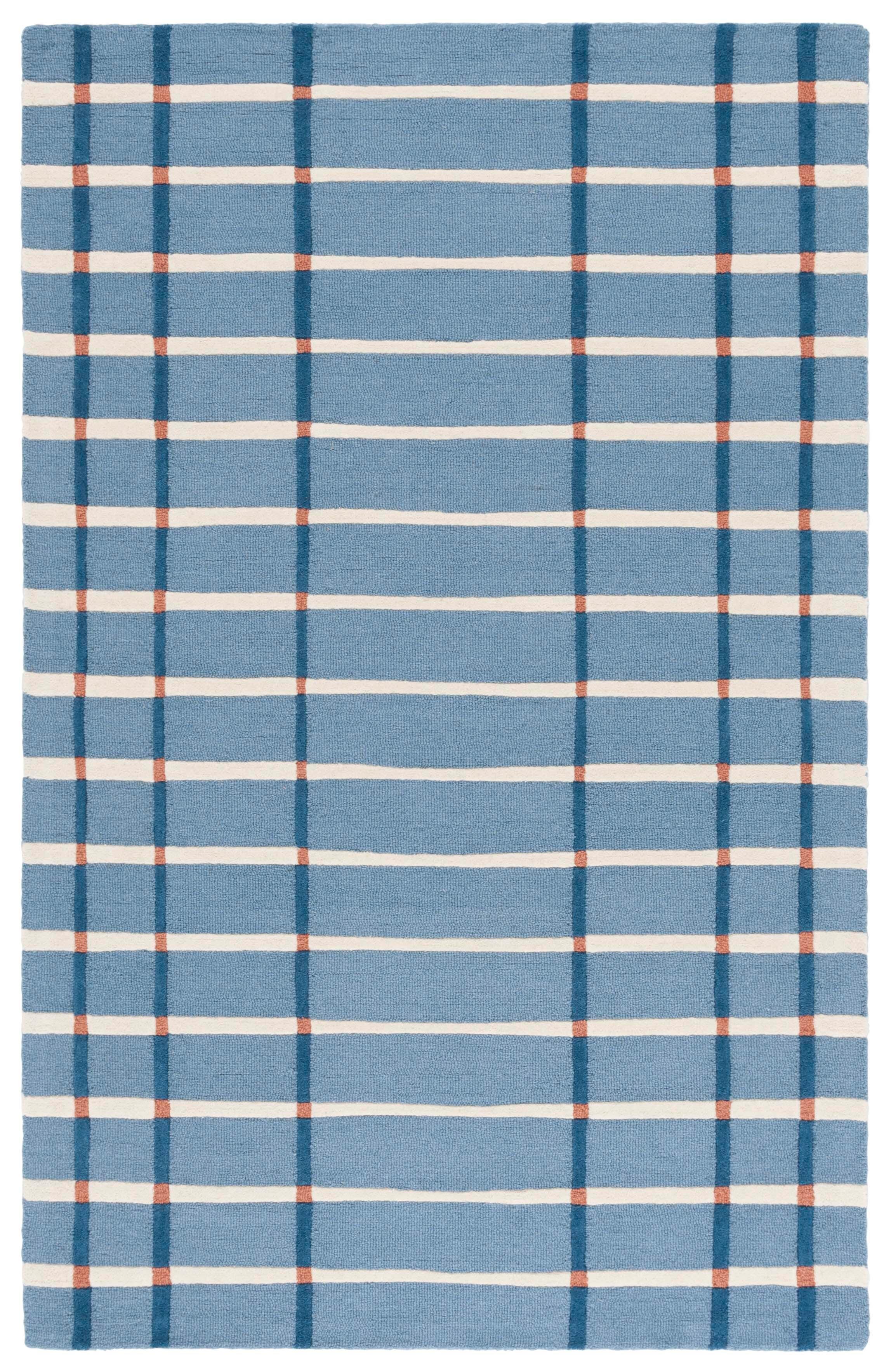 Safavieh Cvjatka 5' x 8' Area Rug, Blue/Ivory, large