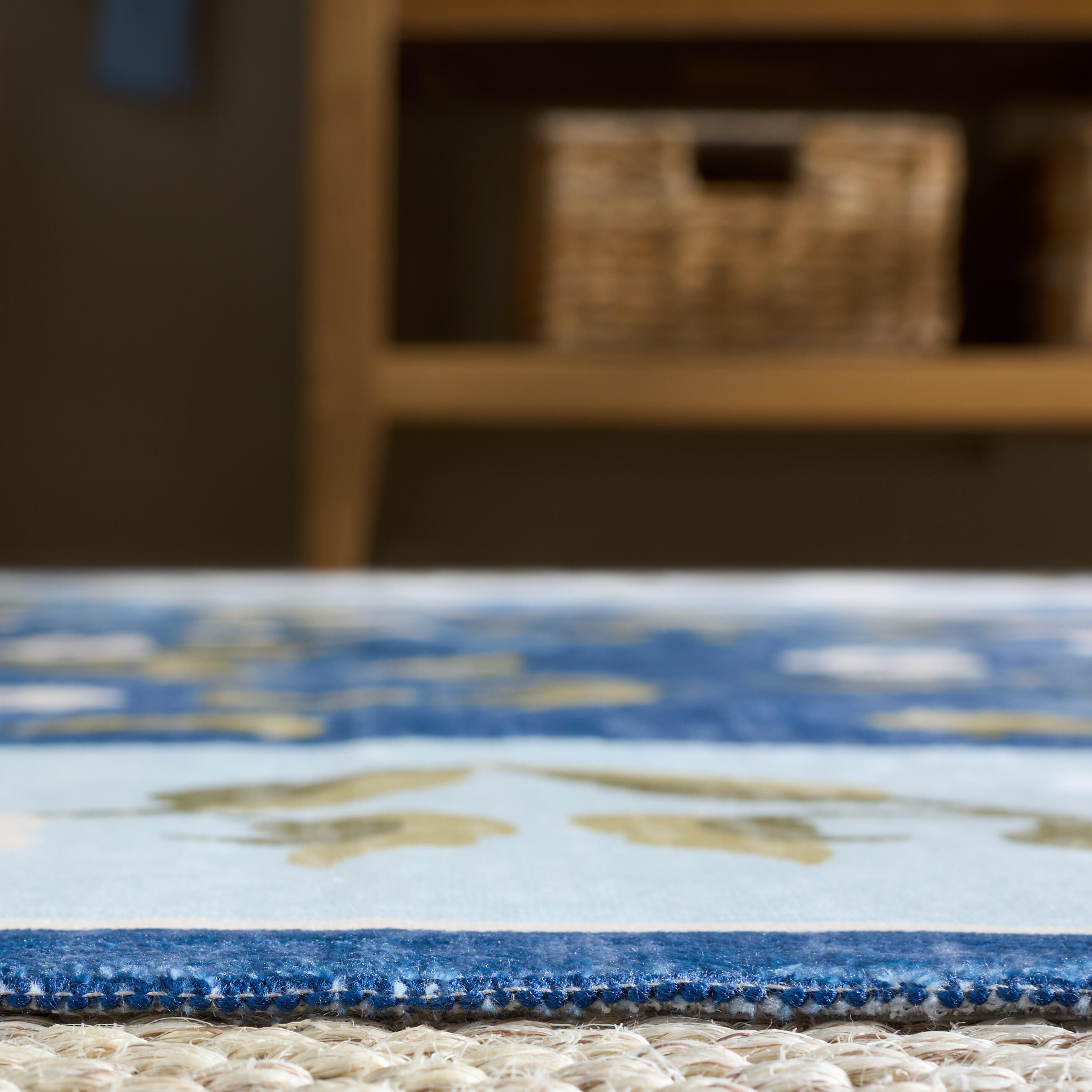 Safavieh Martha Stewart Collection 3' x 5' Accent Rug, Blue/Green, large