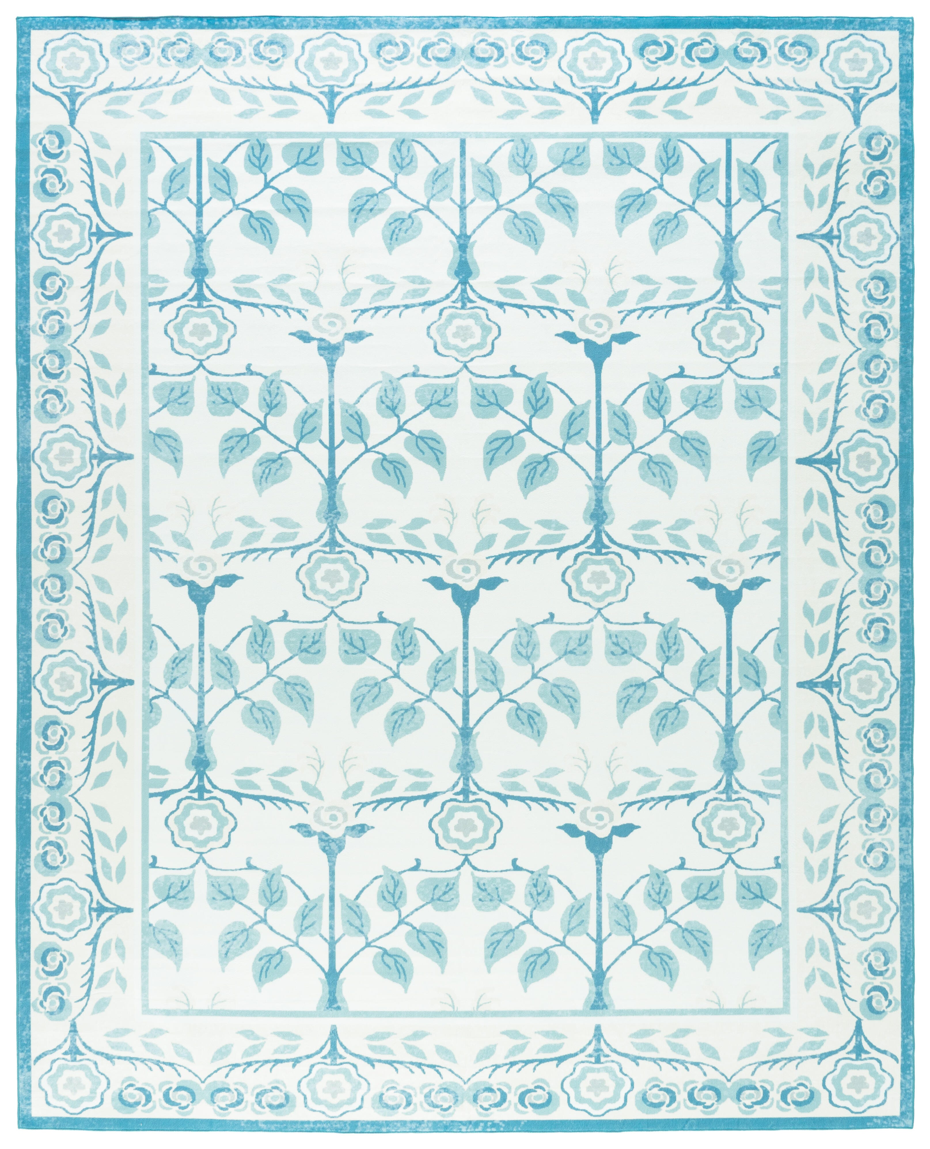 Safavieh Martha Stewart Sheera 5' x 8' Area Rug, Ivory/Blue, large
