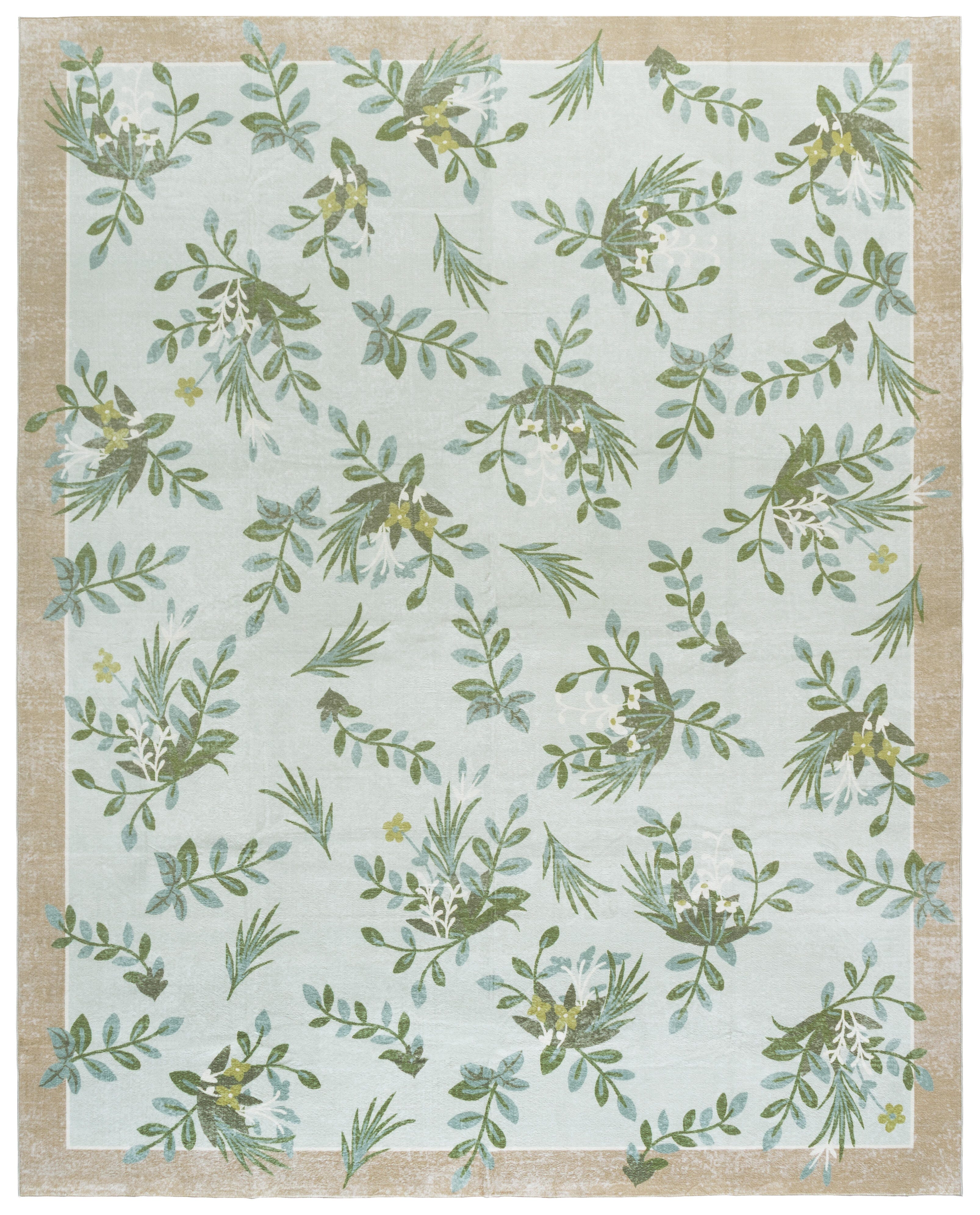 Safavieh Martha Stewart Lovie 8' x 10' Area Rug, Tan/Green, large