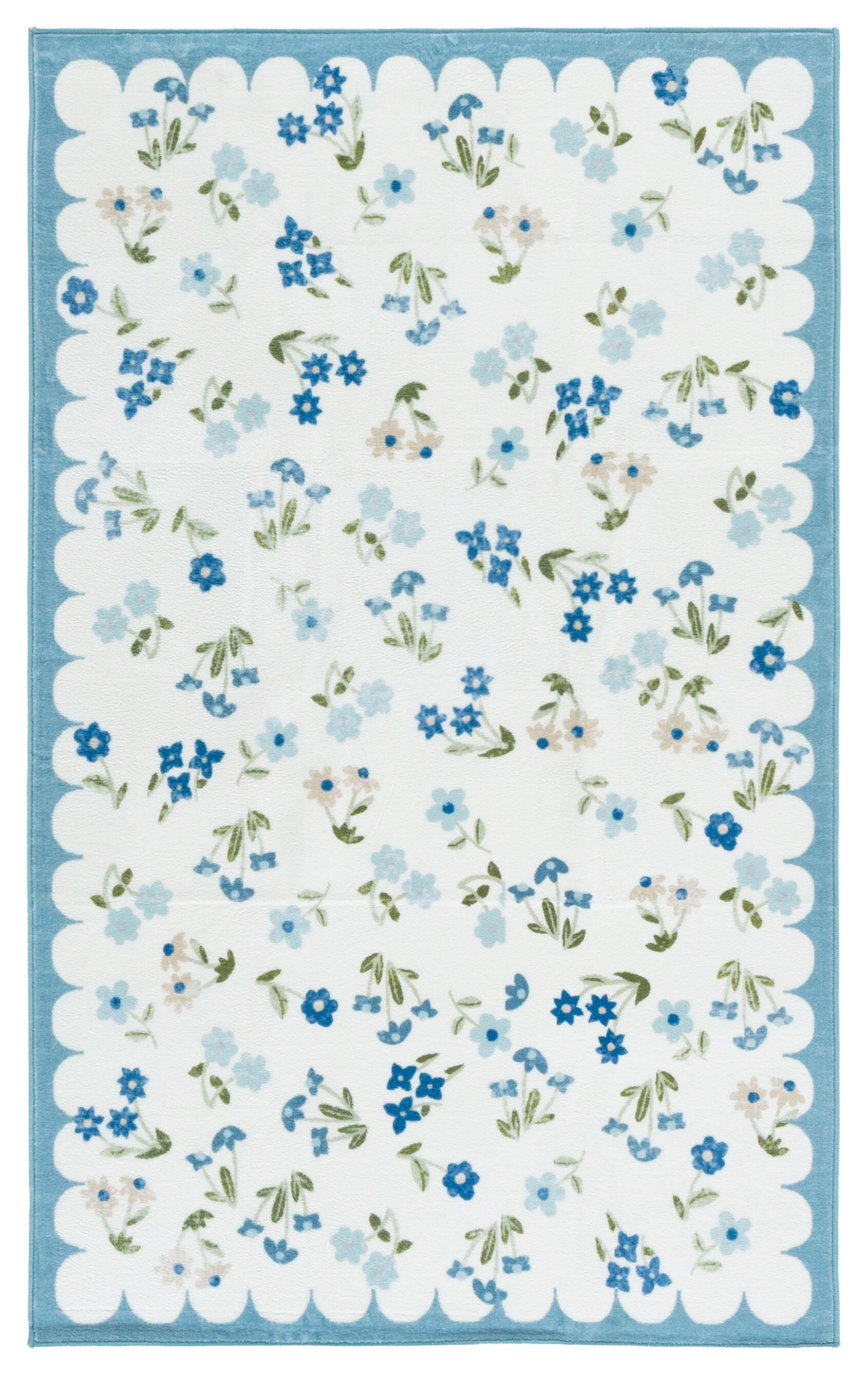 Safavieh Martha Stewart Collection 4' x 6' Accent Rug, Ivory/Blue, large