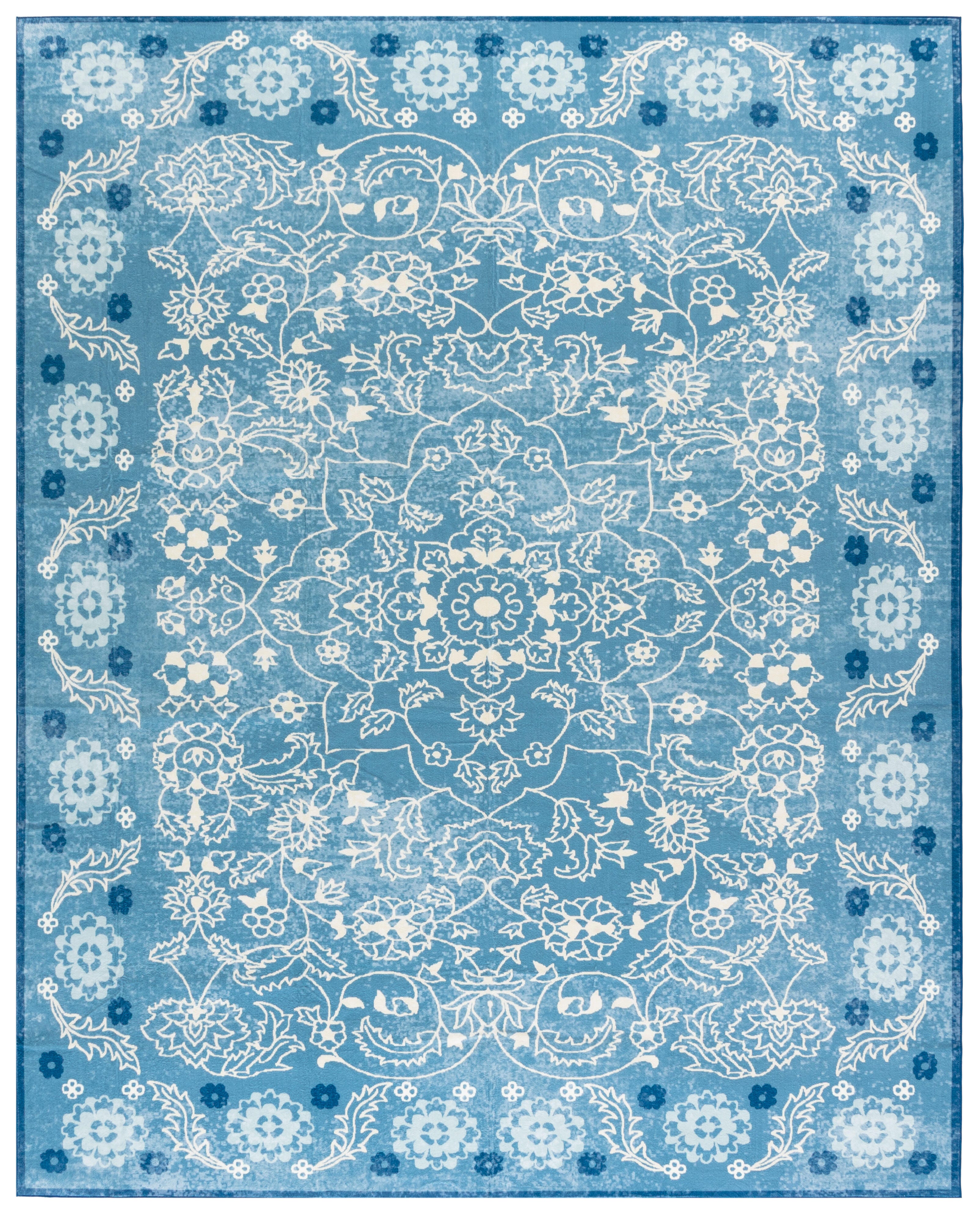 Safavieh Martha Stewart Narmila 5' x 8' Area Rug, Blue, large