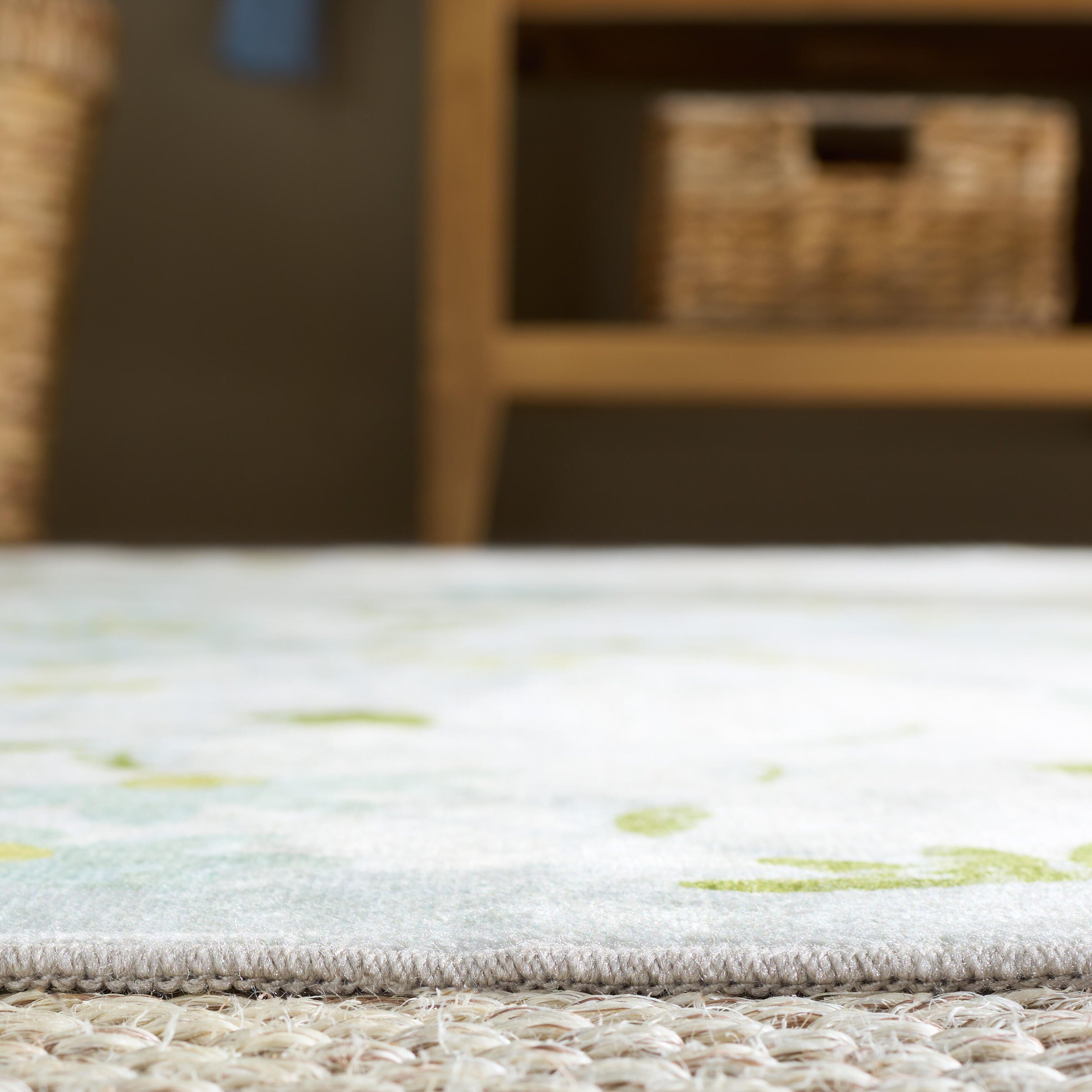 Safavieh Martha Stewart Collection 2' x 8' Runner Rug, Beige/Green, large