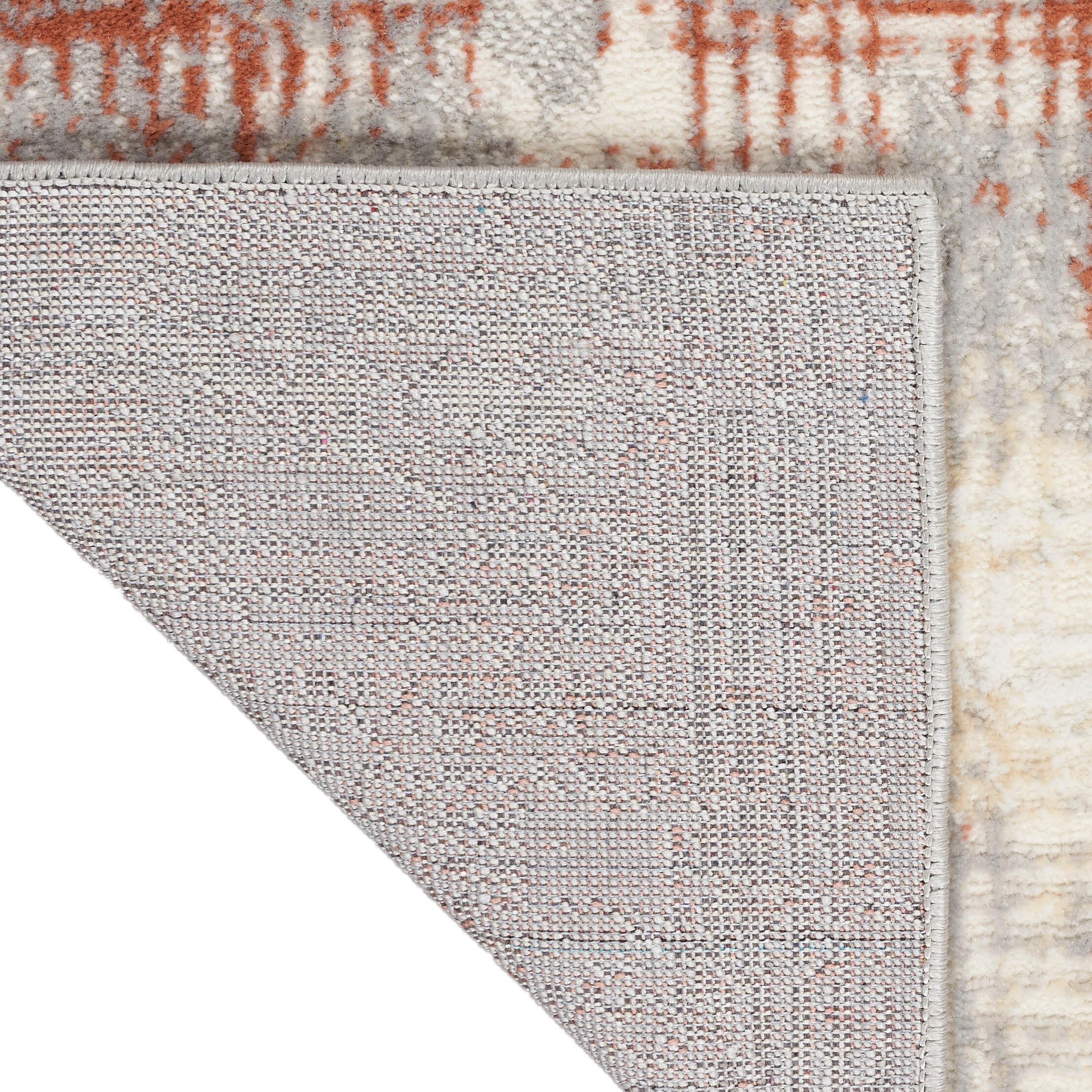 Calvin Klein Rush Abstract 8' x 10' Area Rug, Brown/Beige, large