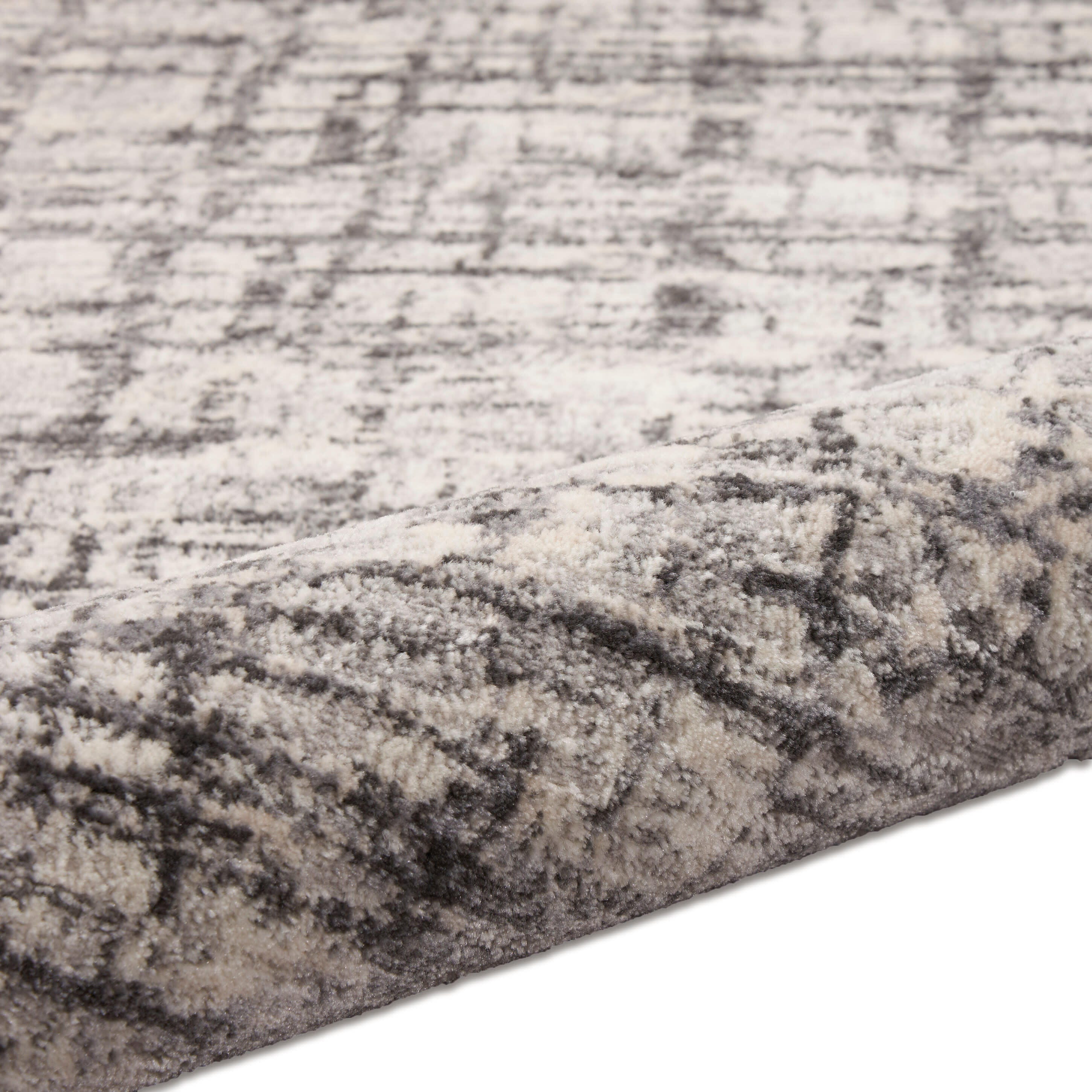 Calvin Klein Rush Signature 10' x 14' Area Rug, Ivory/Gray, large