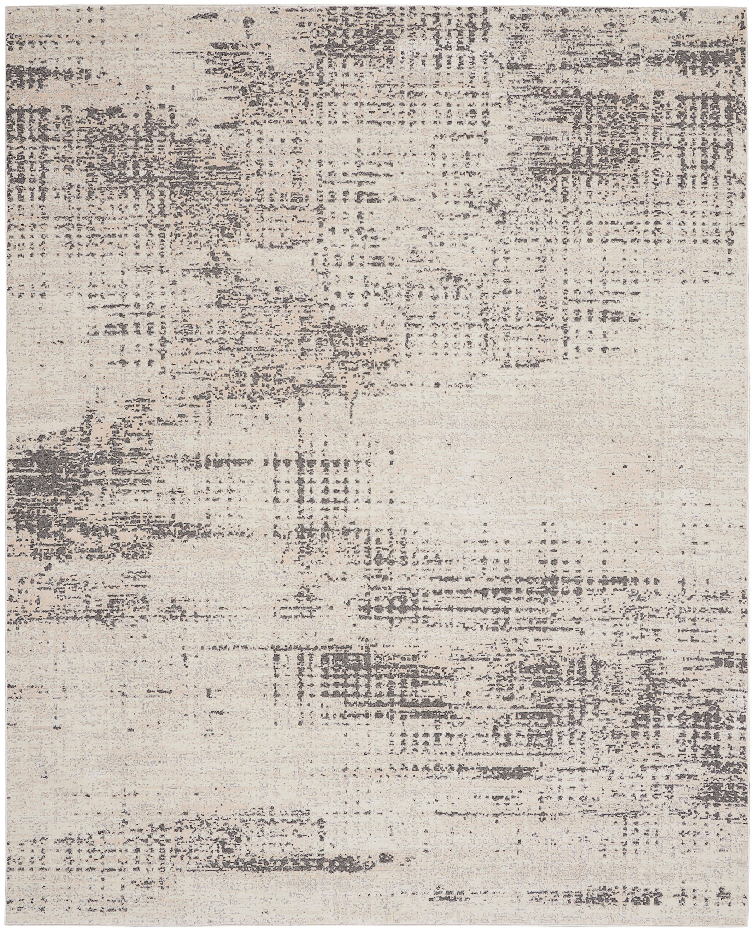 Calvin Klein Rush Textured 9' x 12' Area Rug, Ivory/Beige, large