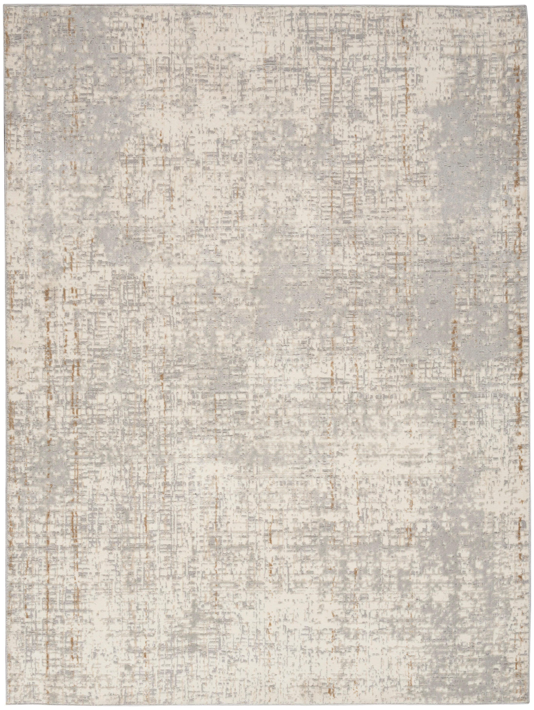 Calvin Klein Rush Neutral 3'2"2" x 5'  Accent Rug, Cream, large