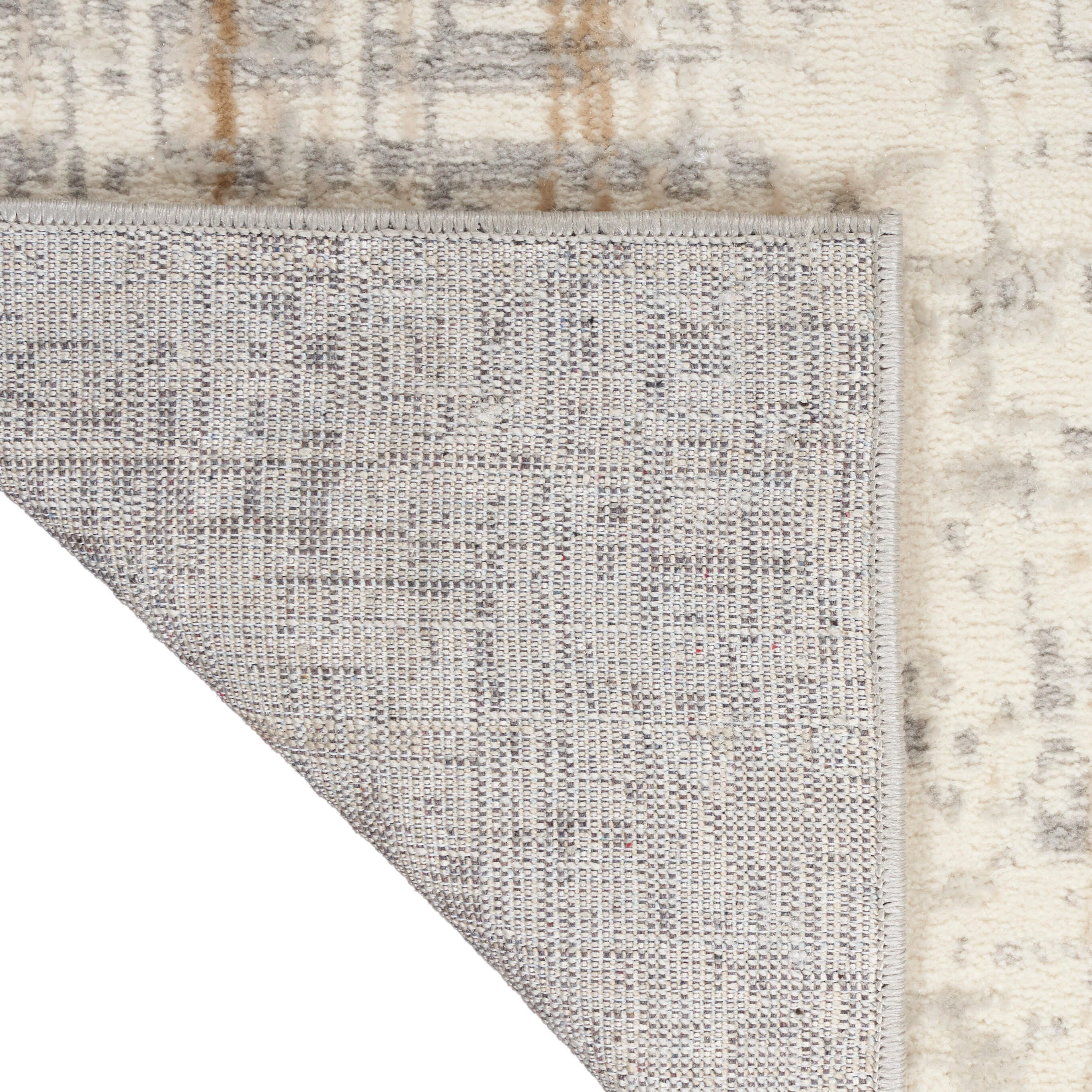Calvin Klein Rush Neutral 5'3" x 7'3" Area Rug, Cream, large