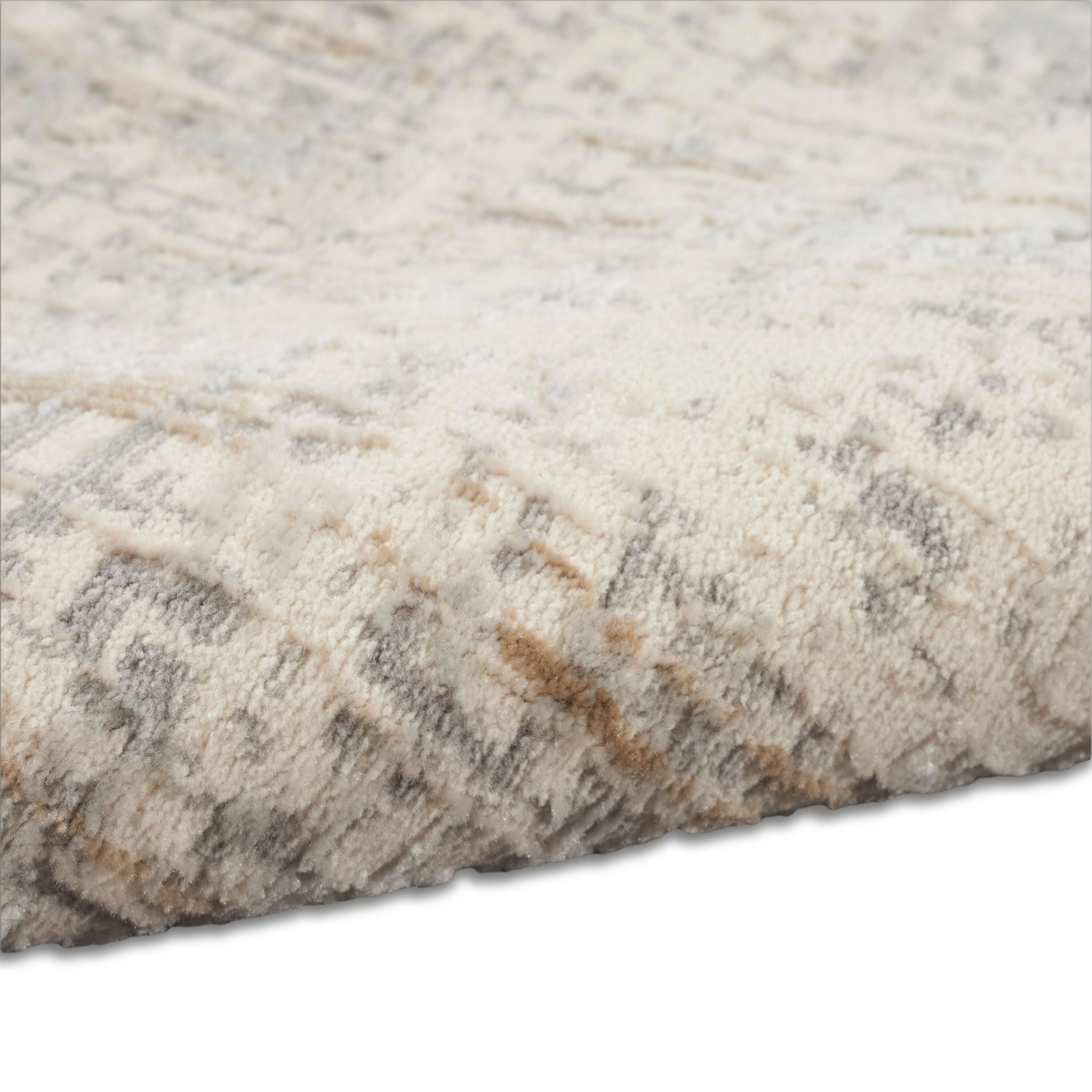 Calvin Klein Rush Neutral 5'3" x 7'3" Area Rug, Cream, large