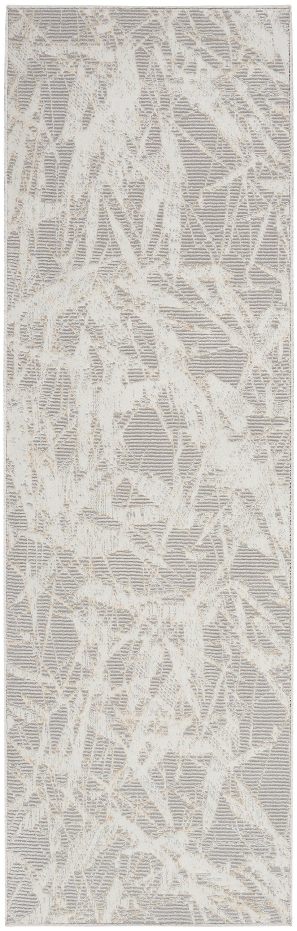Calvin Klein Rush Serene 2'3" x 7'3" Runner Rug, Gray, large