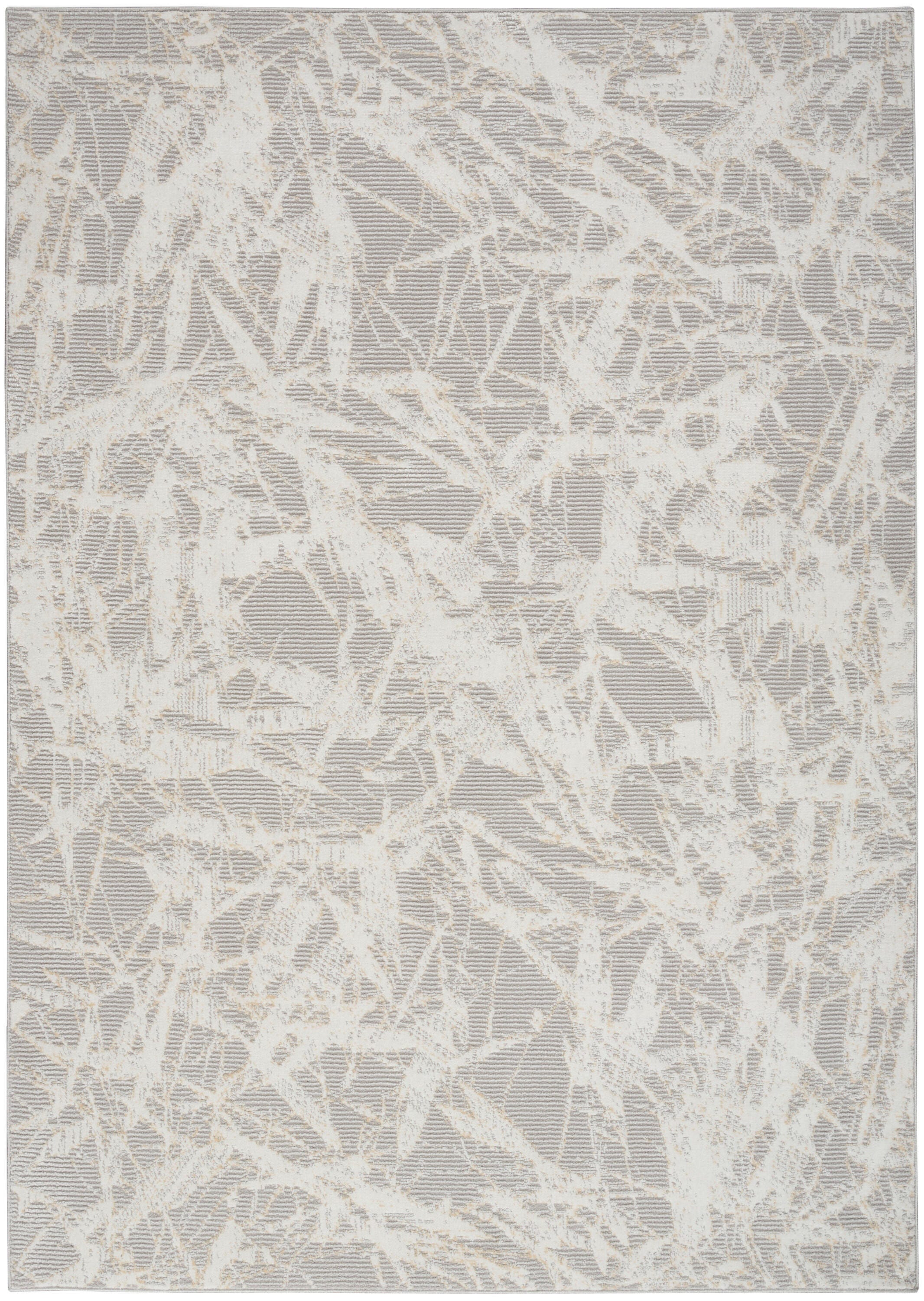 Calvin Klein Rush Serene 5'3" x 7'3"  Area Rug, Gray, large