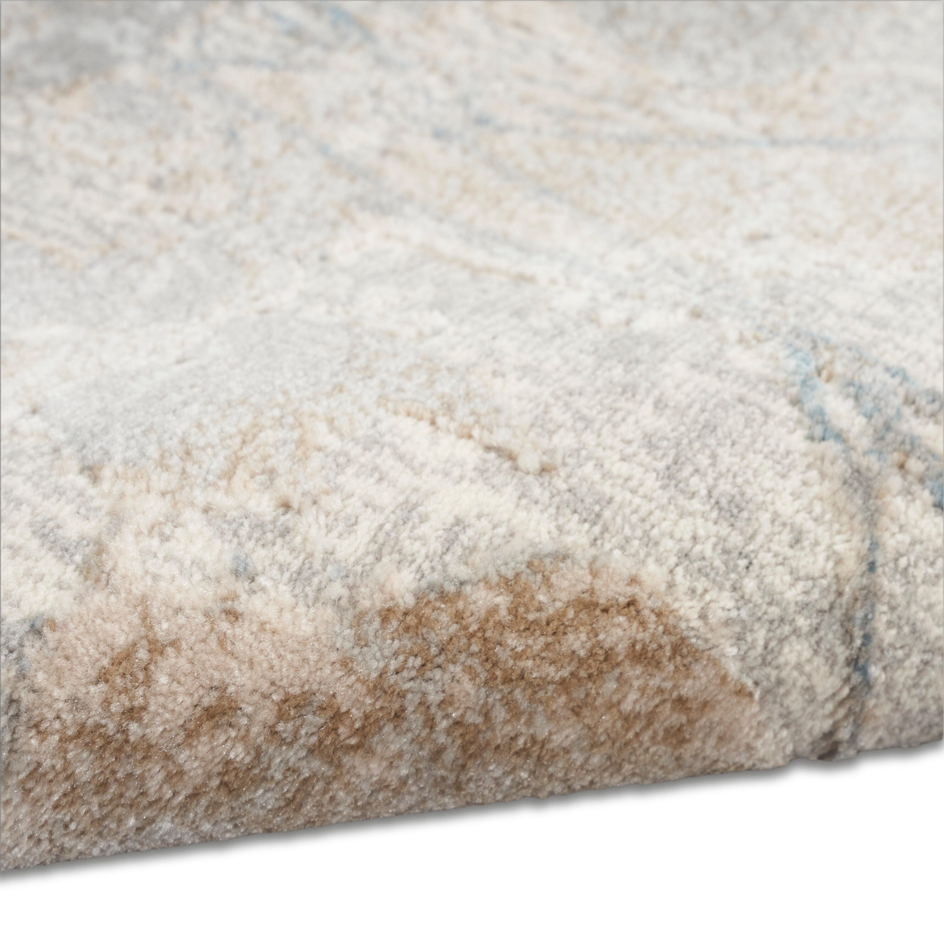 Calvin Klein Rush Nature 5'3" x 7'3" Area Rug, Gray/Brown, large
