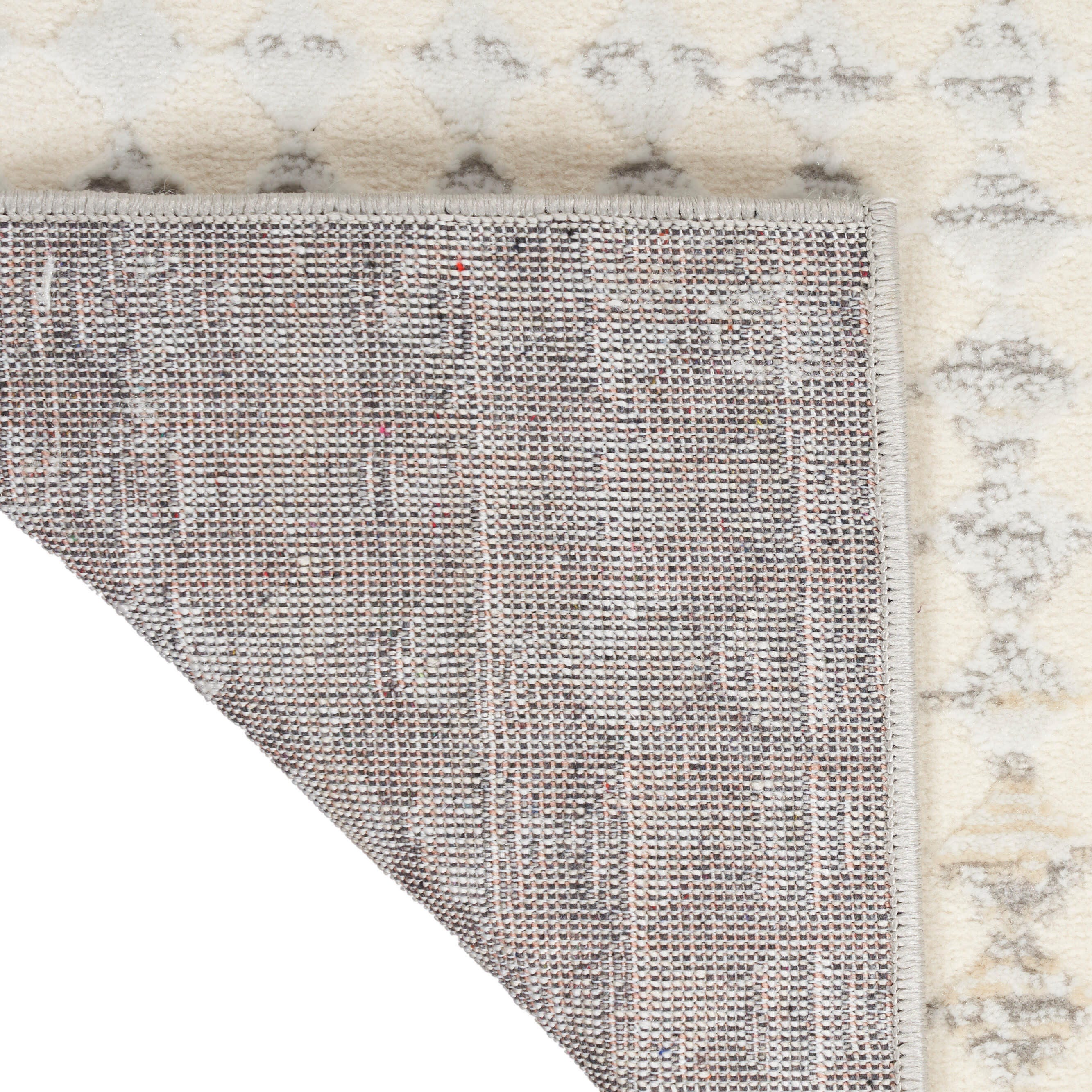 Calvin Klein Rush Geometric 8' x 10' Area Rug, Ivory, large