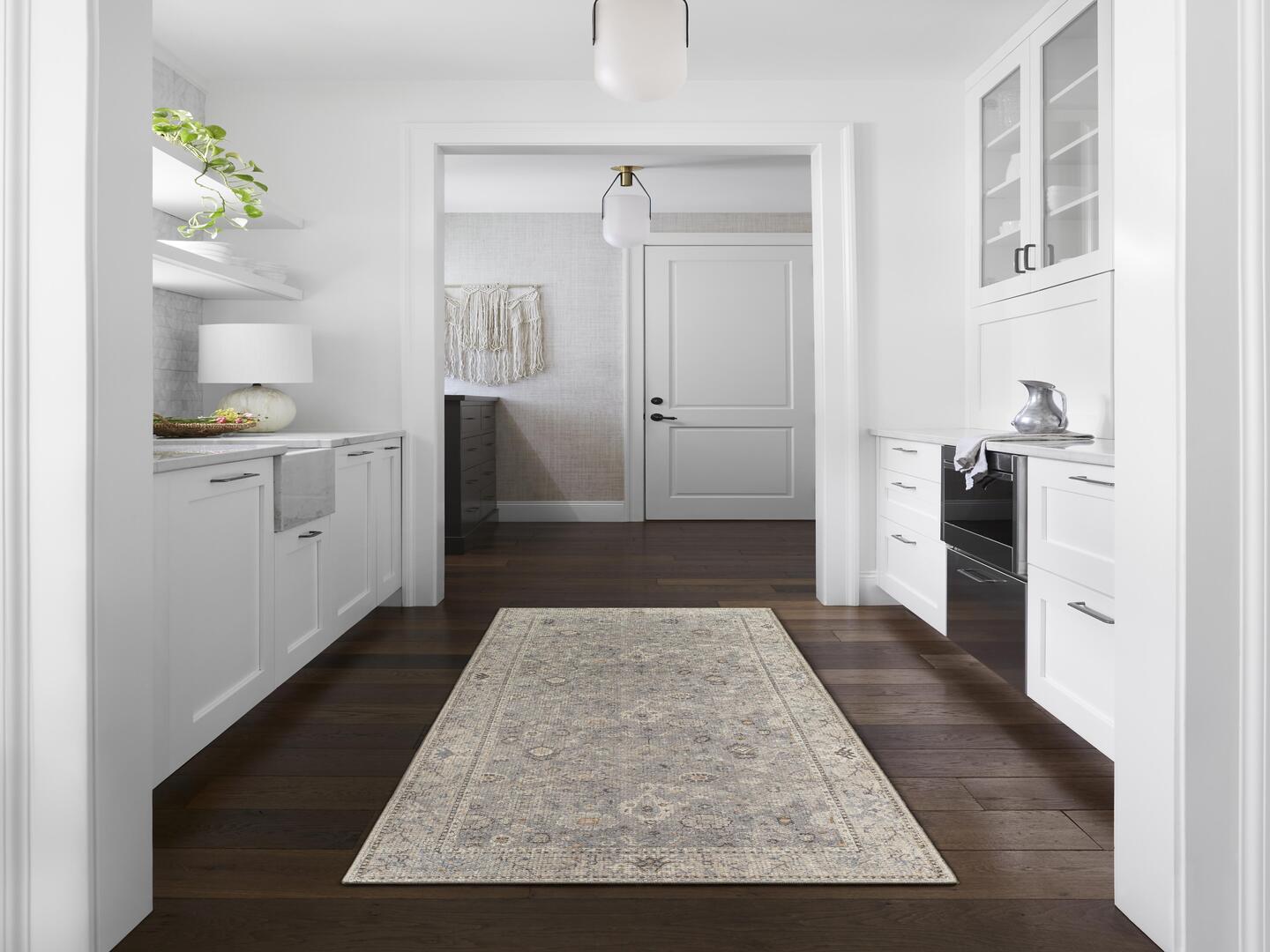 Livabliss x Becki Owens Davina 2'7" x 7'3" Runner Rug, Light Gray, rollover