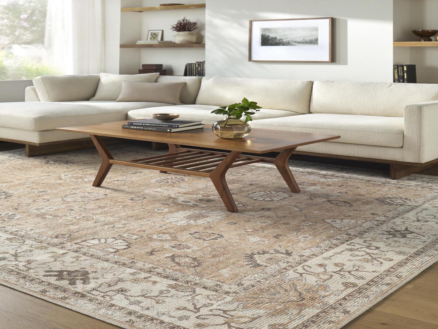 Livabliss x Becki Owens Davina 9'2" 12' Area Rug, Cream