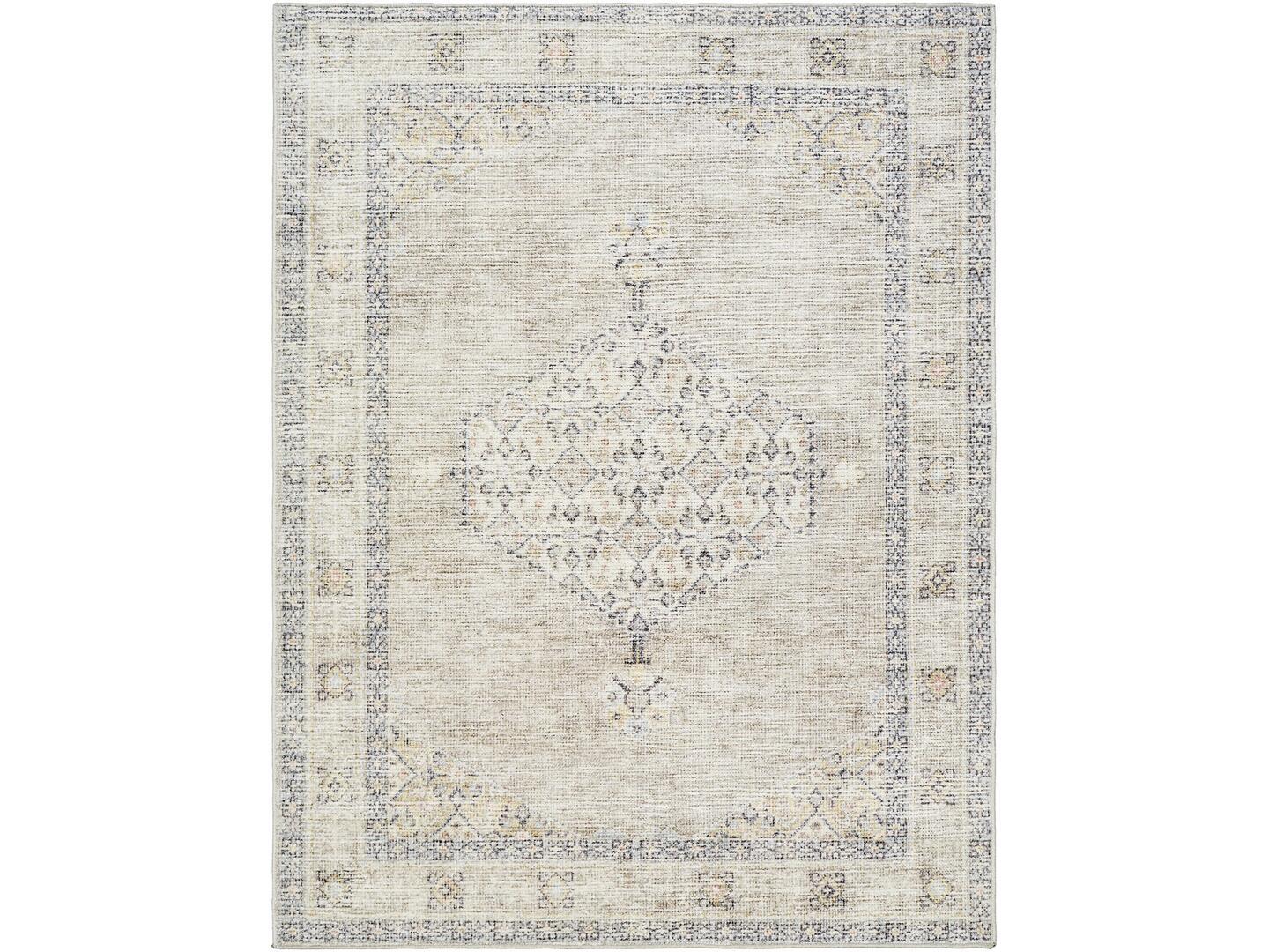 Livabliss Lila 2' x 4' Accent Rug, Light Gray, large
