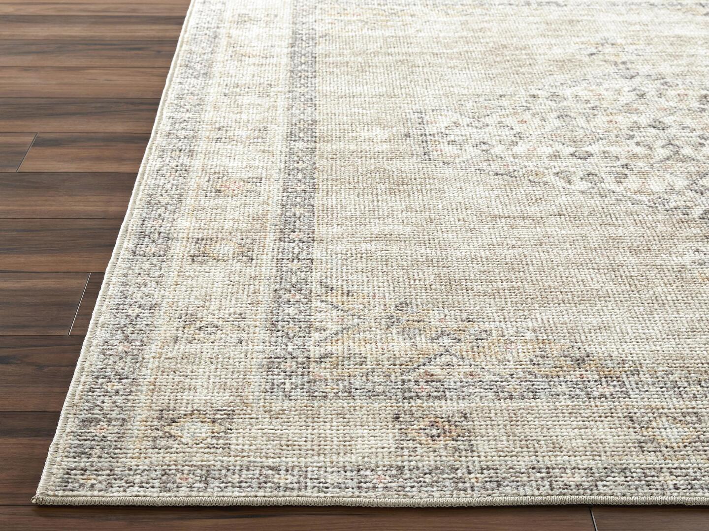 Livabliss Lila 2' x 4' Accent Rug, Light Gray, large