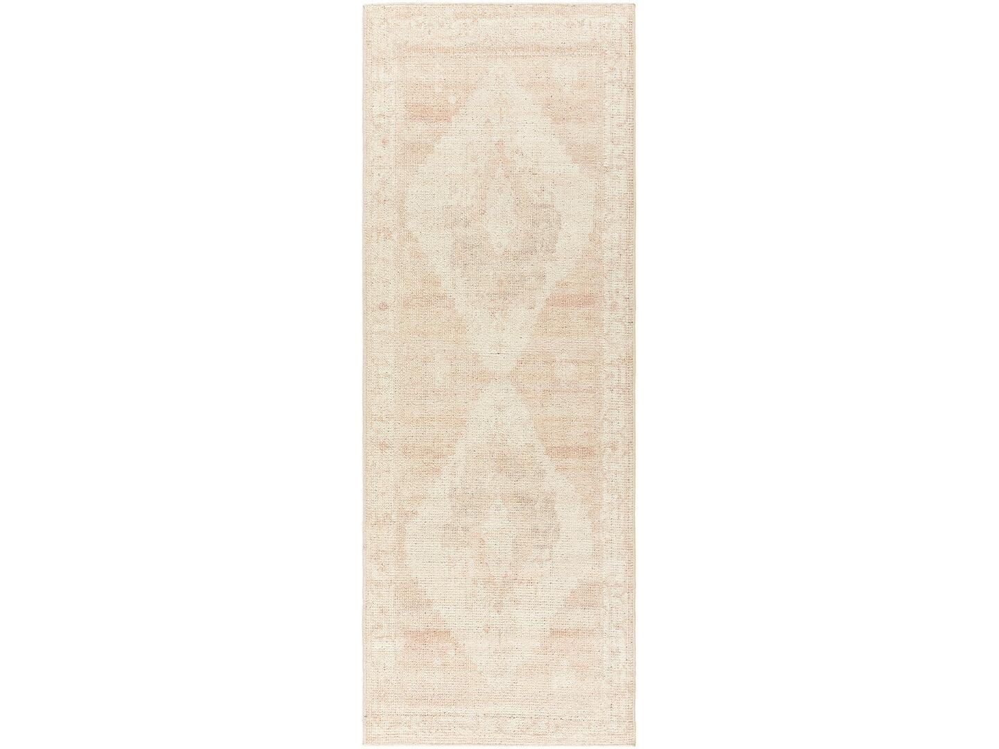 Livabliss Luca 3' x 7' Runner Rug, Dusty Pink, large