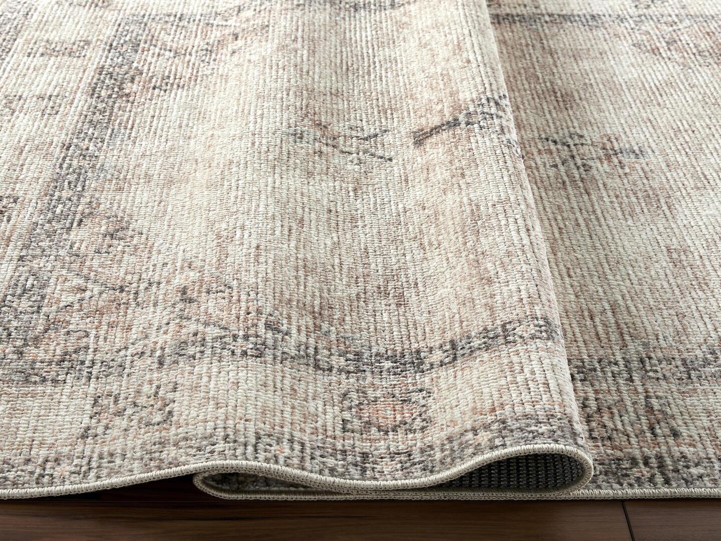 Livabliss Lila 4' x 6' Accent Rug, Medium Brown, large