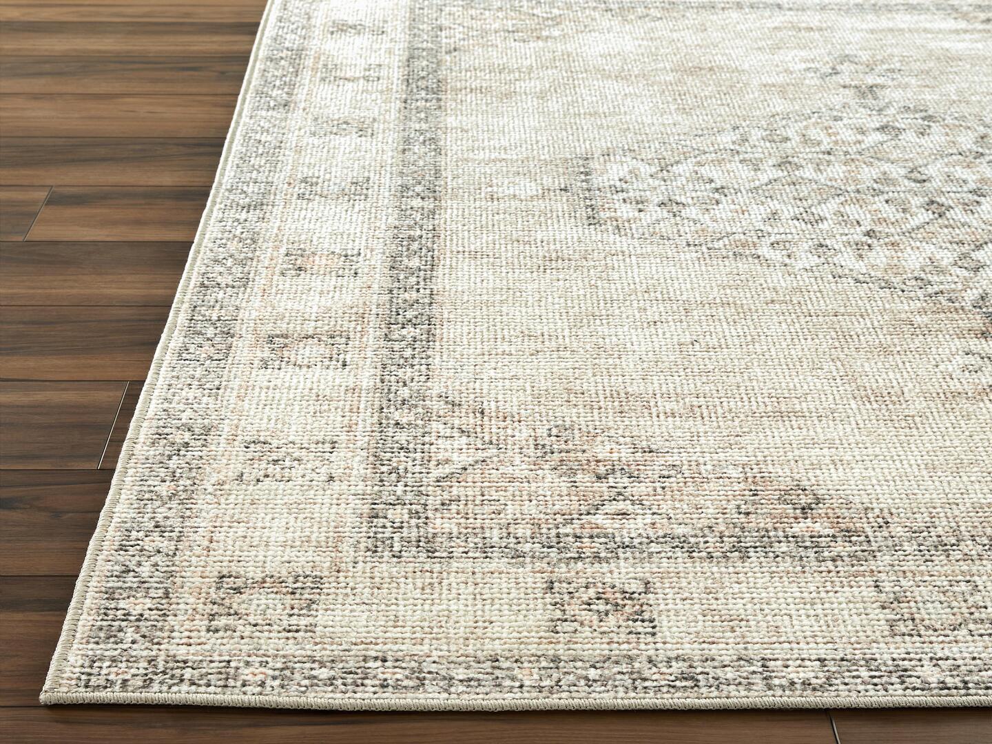 Livabliss Lila 5' x 7' Area Rug, Medium Brown, large