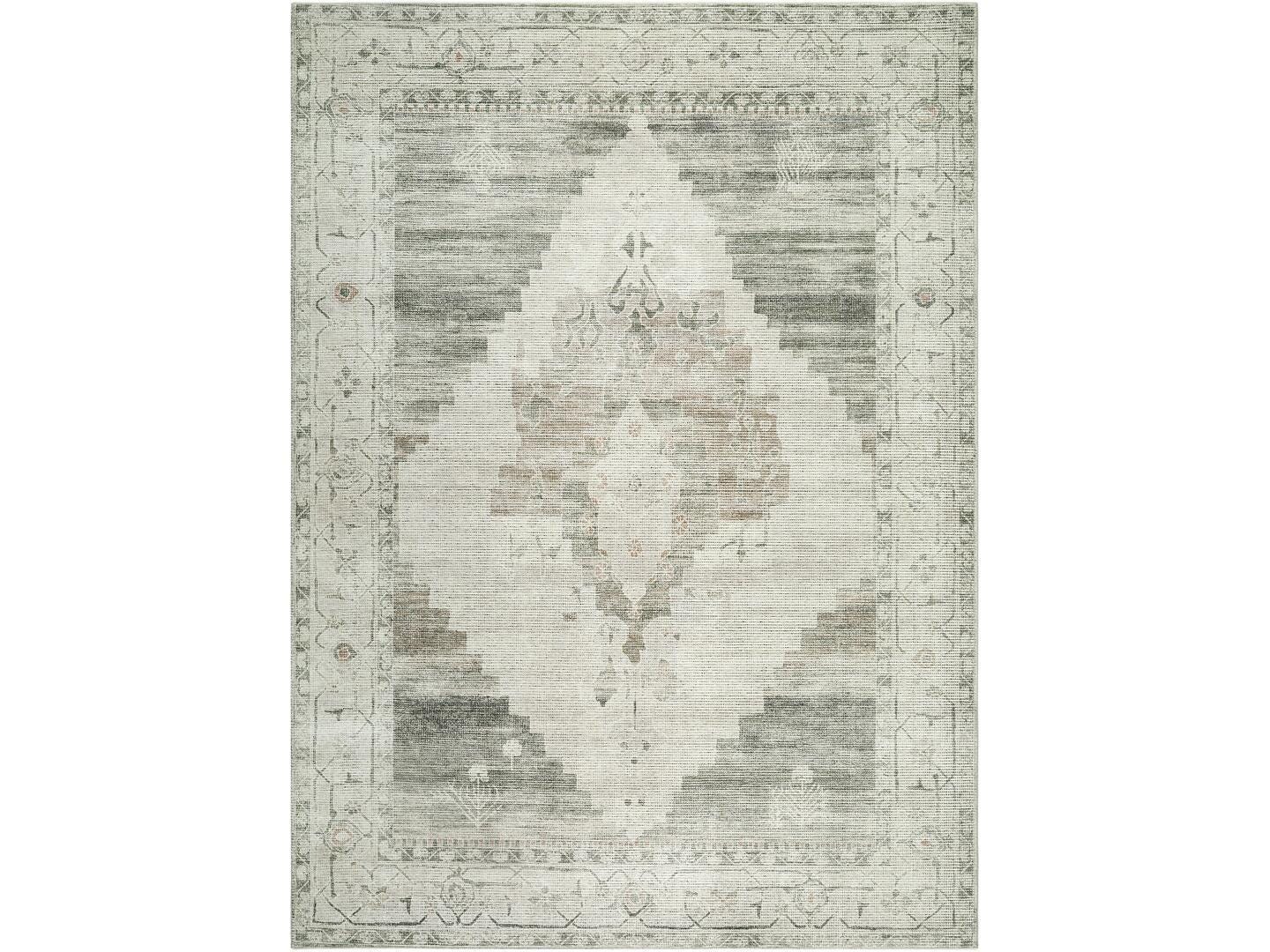 Livabliss Luca 5' x 7' Area Rug, Dusty Sage, large
