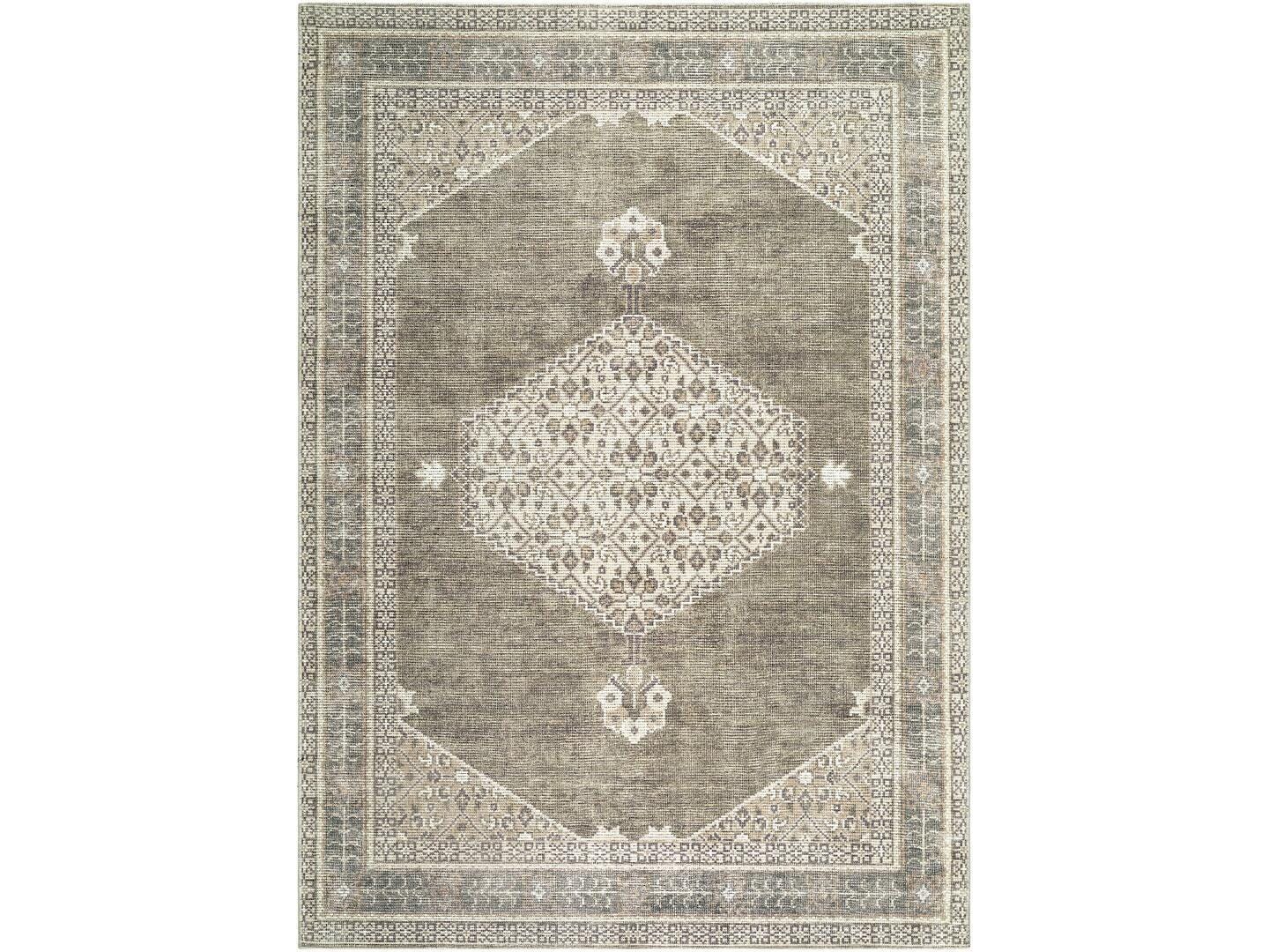 Livabliss Lila 7' x 9' Area Rug, Olive, large