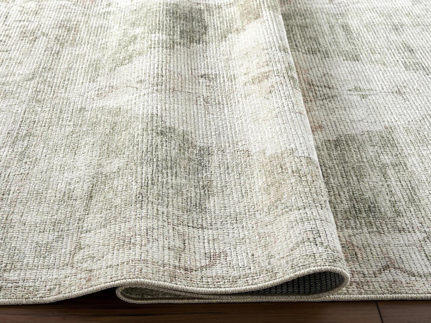 Livabliss Luca 7' x 9' Area Rug, Olive, large