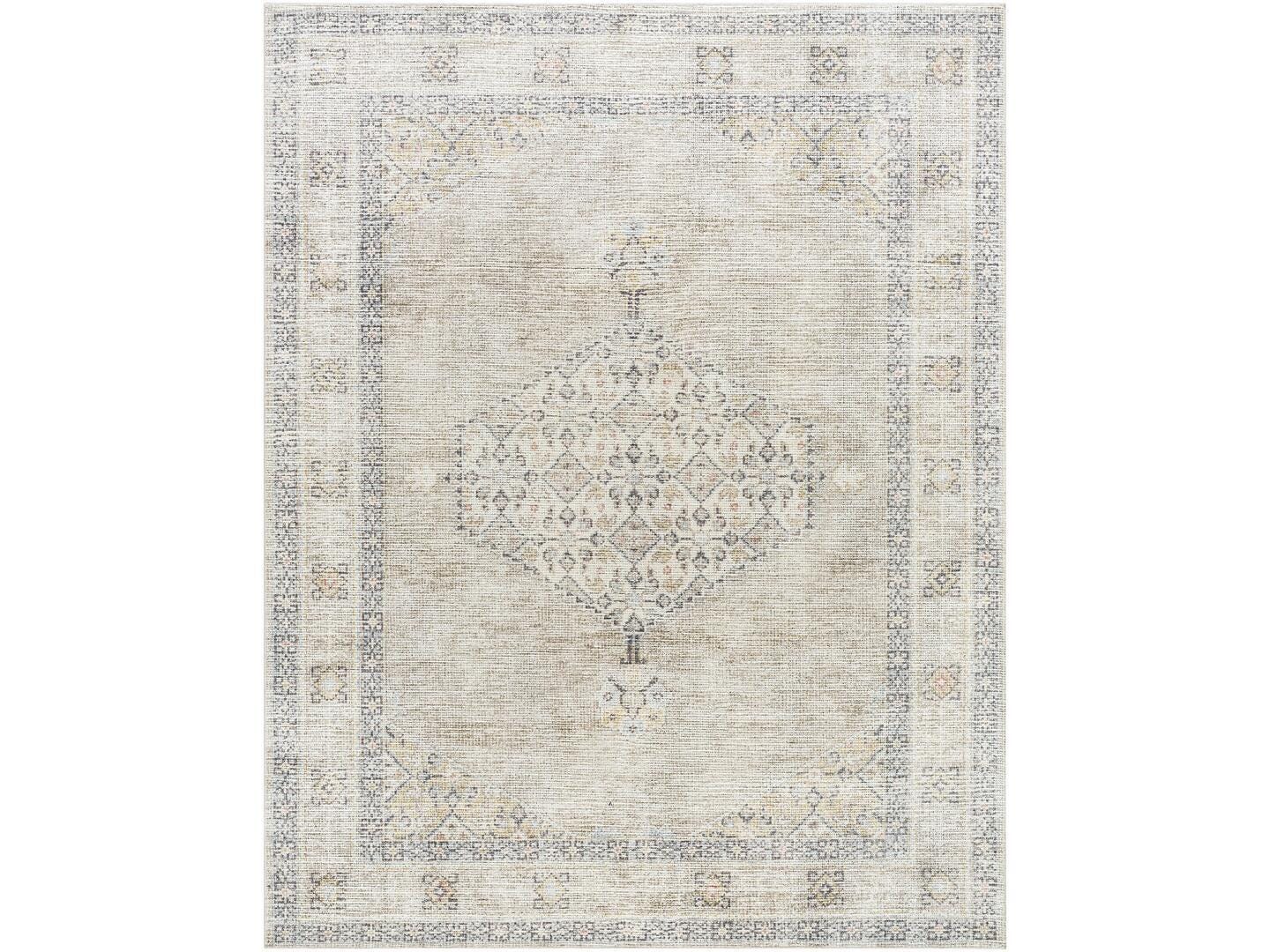 Livabliss Lila 8' x 10' Area Rug, Light Gray, large