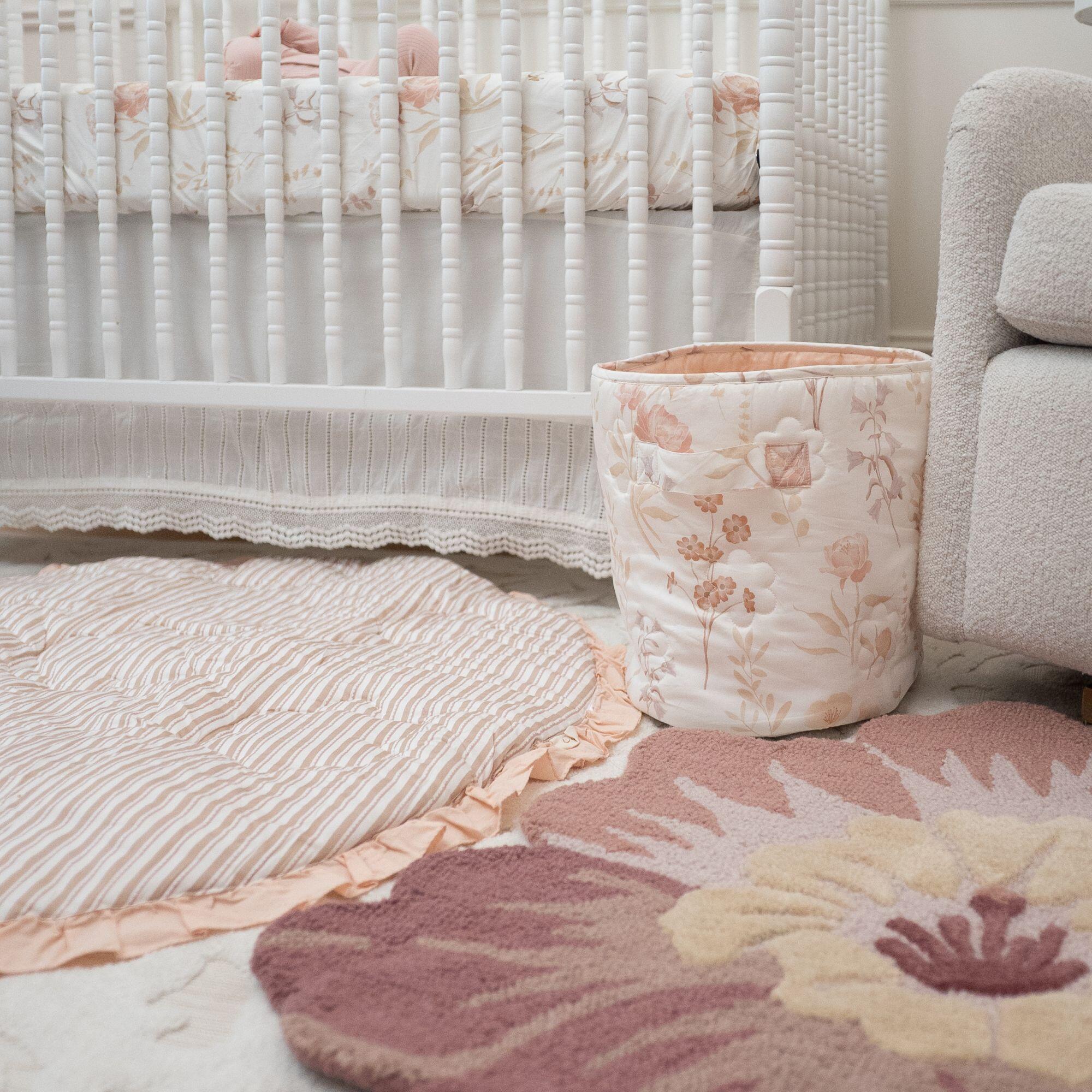 Crane Baby Baby 3' Round Accent Rug, , large