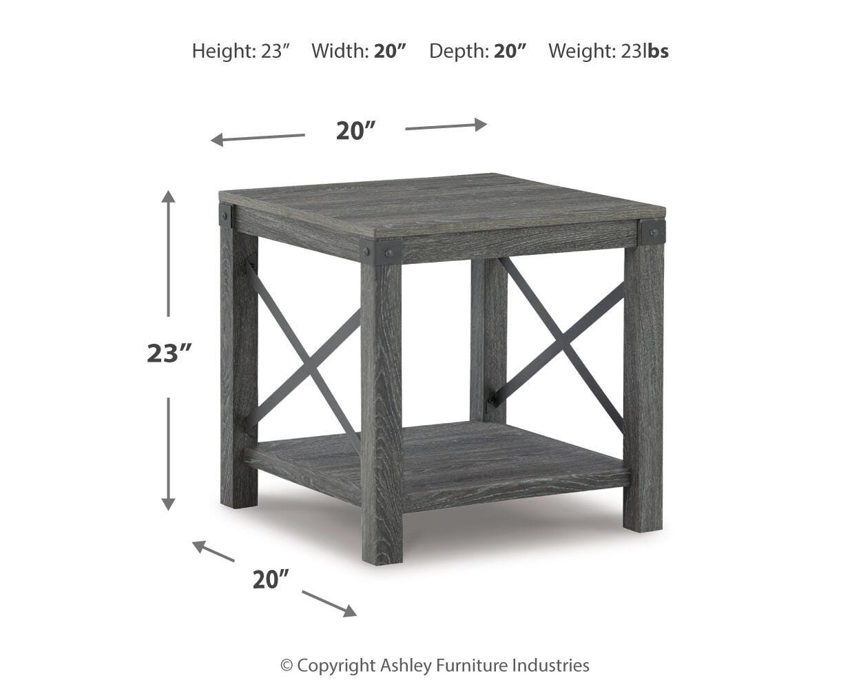Freedan End Table - image 5