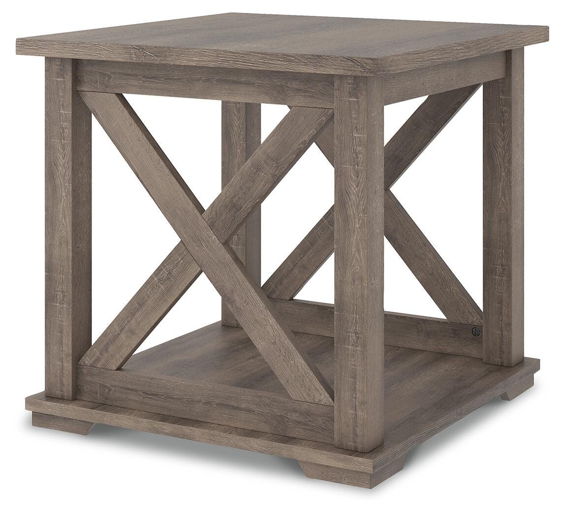 Arlenbry End Table, Gray, large