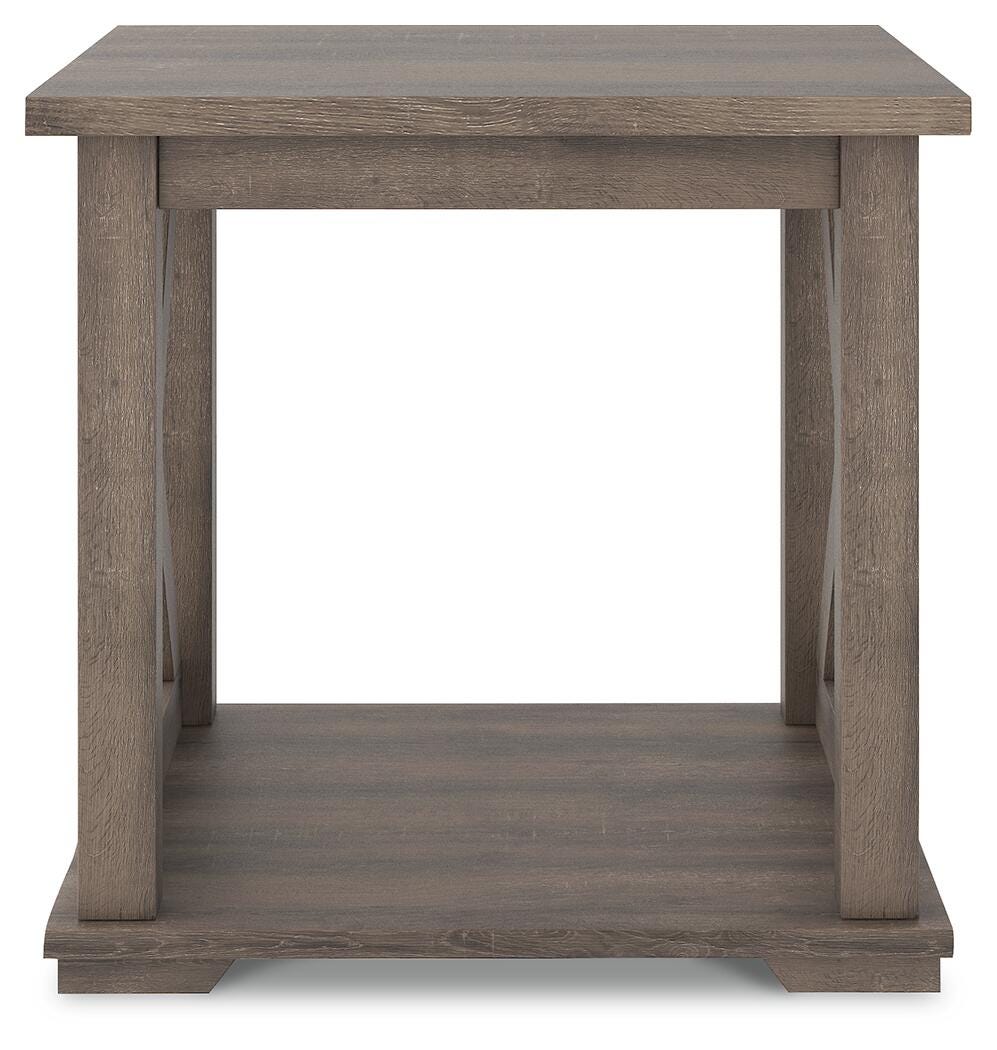 Arlenbry End Table, Gray, large