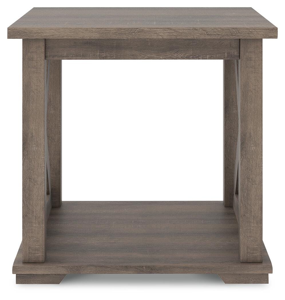 Arlenbry End Table, Gray, large