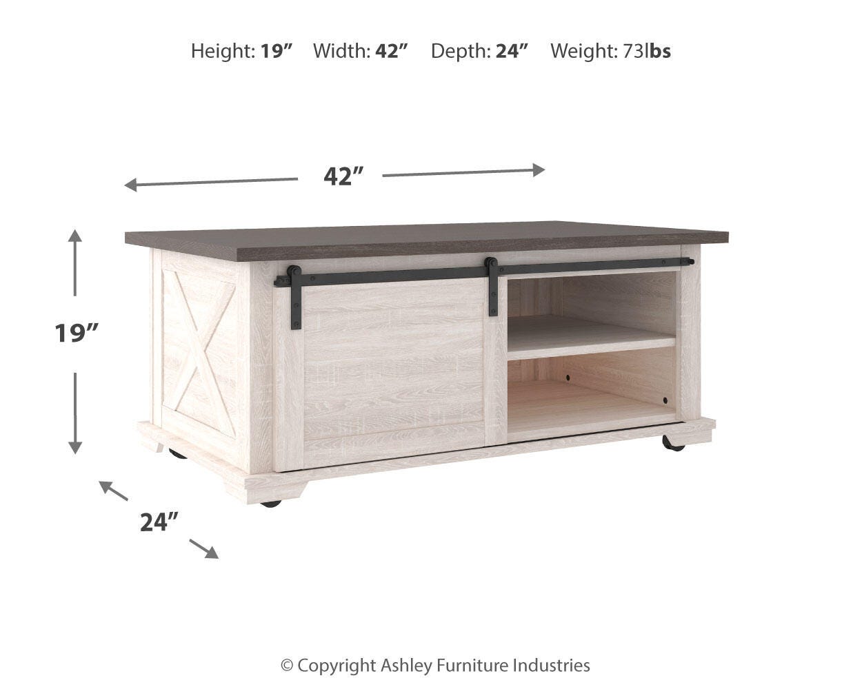 Dorrinson Coffee Table, , large