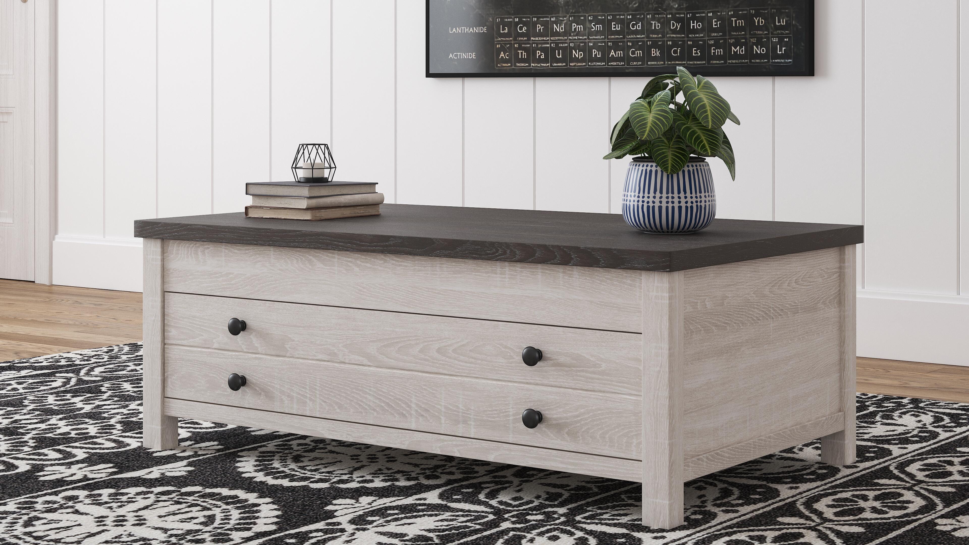 Dorrinson Coffee Table with Lift Top, , large