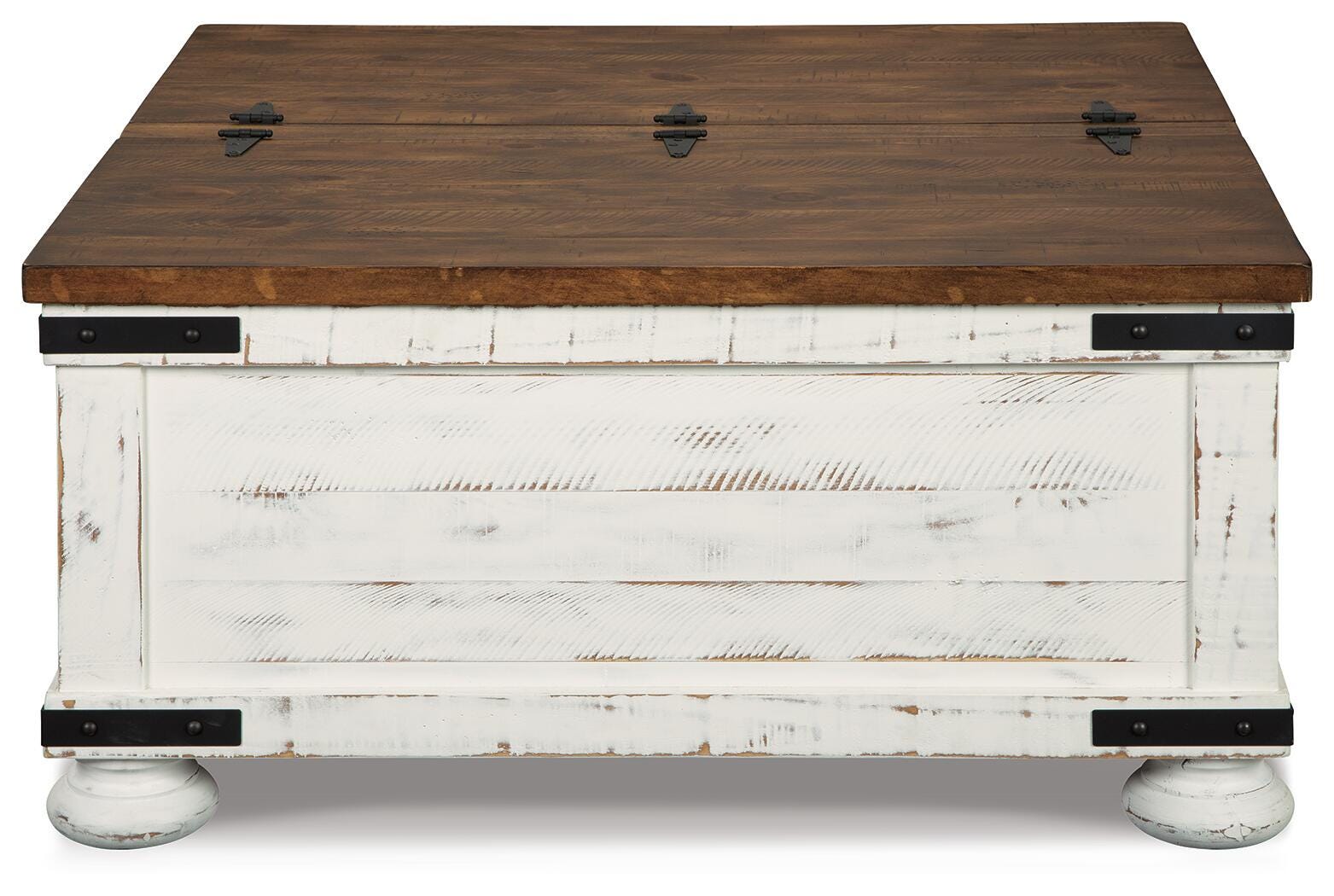 Wystfield Coffee Table, White/Brown, large