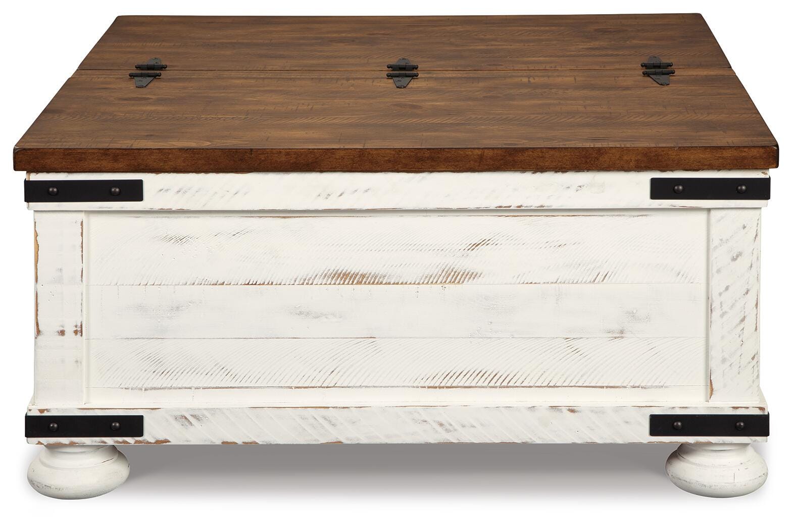 Wystfield Coffee Table, White/Brown, large