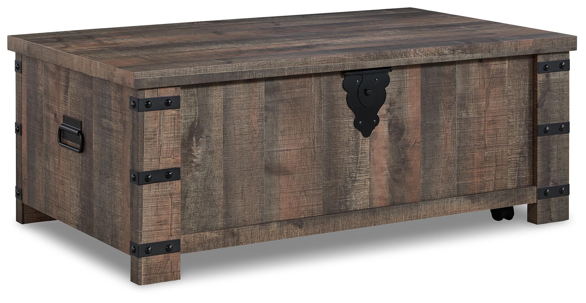 Hollum Lift-top Coffee Table and 2 End Tables - image 5