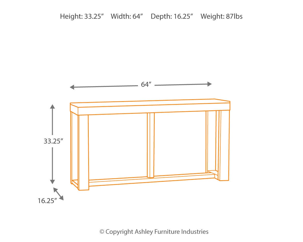 Watson Sofa/Console Table - image 4