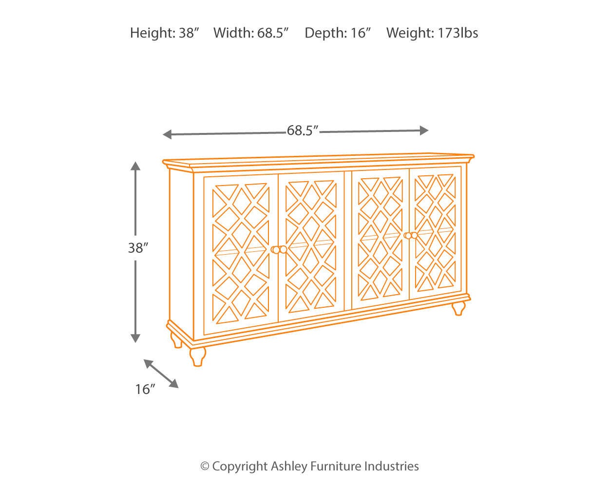 Mirimyn Accent Cabinet - image 4