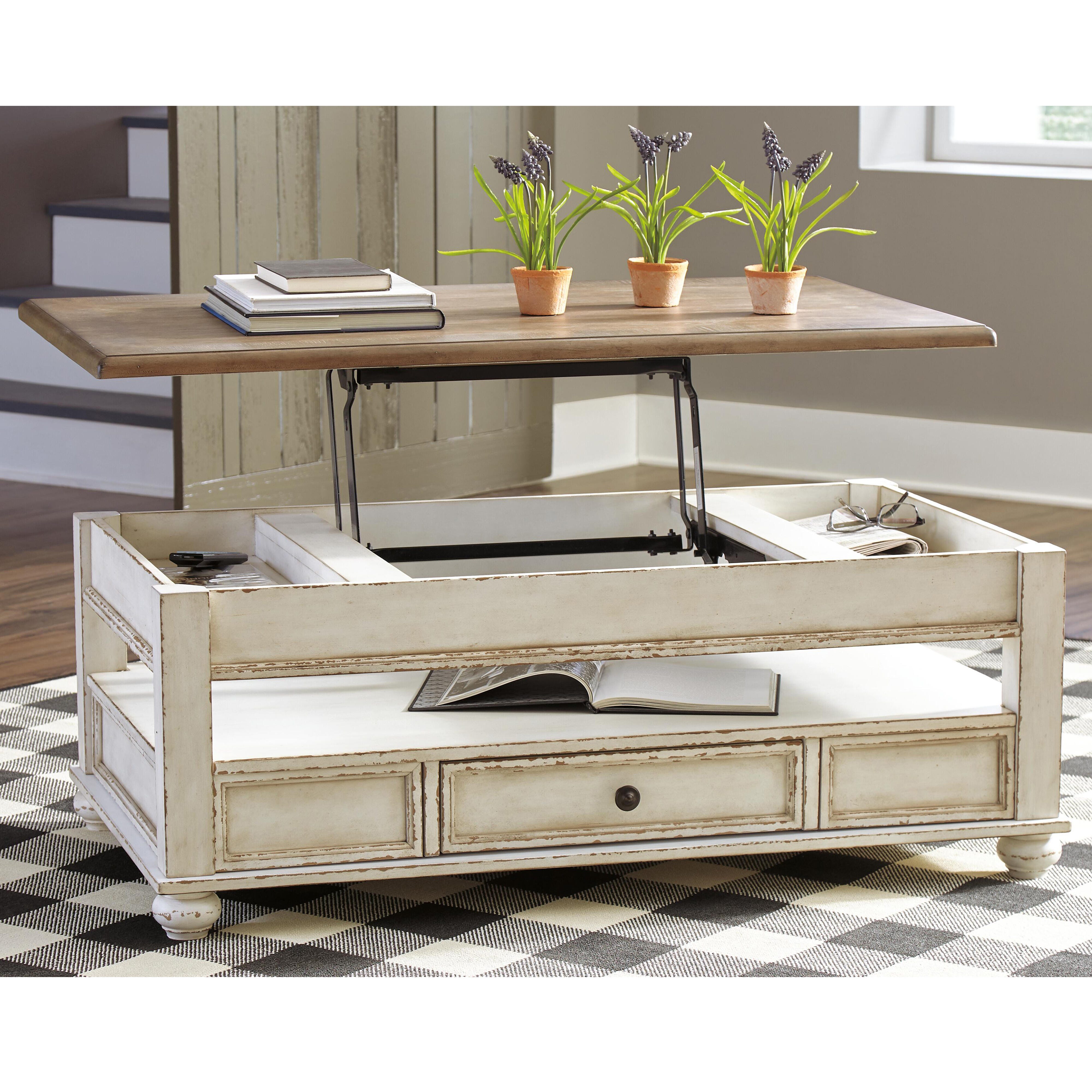 Realyn Coffee Table with Lift Top - image 10