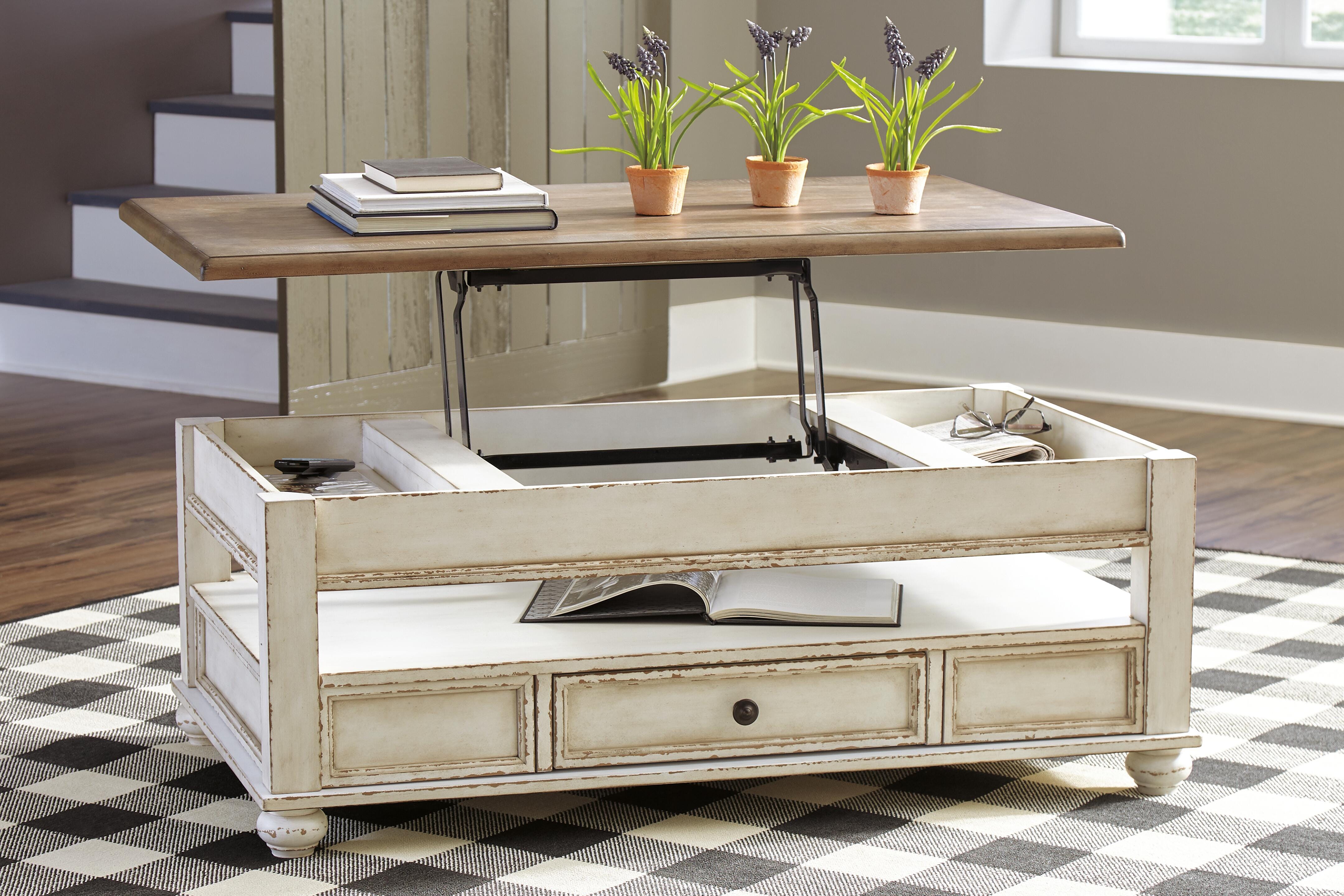 Realyn Coffee Table with Lift Top - image 6