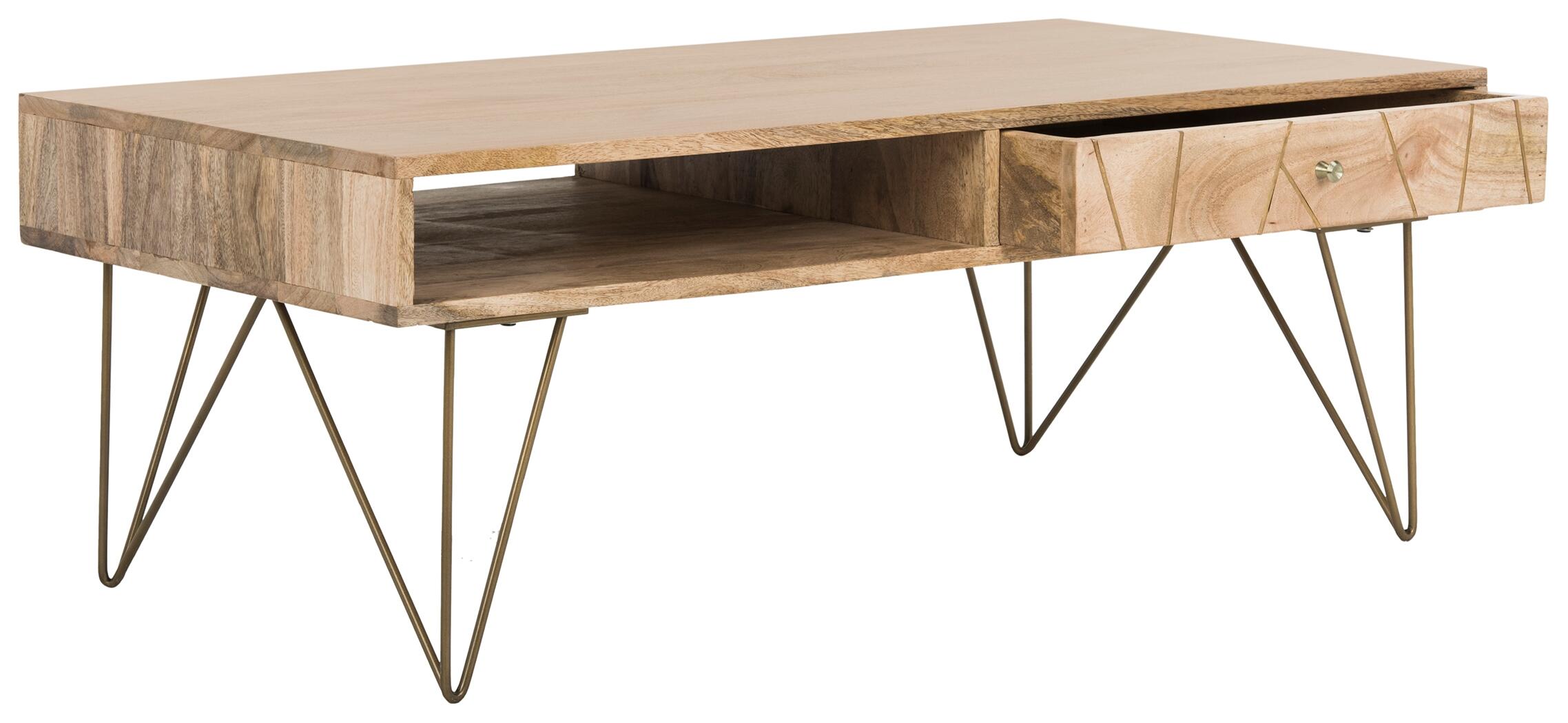 Mango Finish Coffee Table, , large