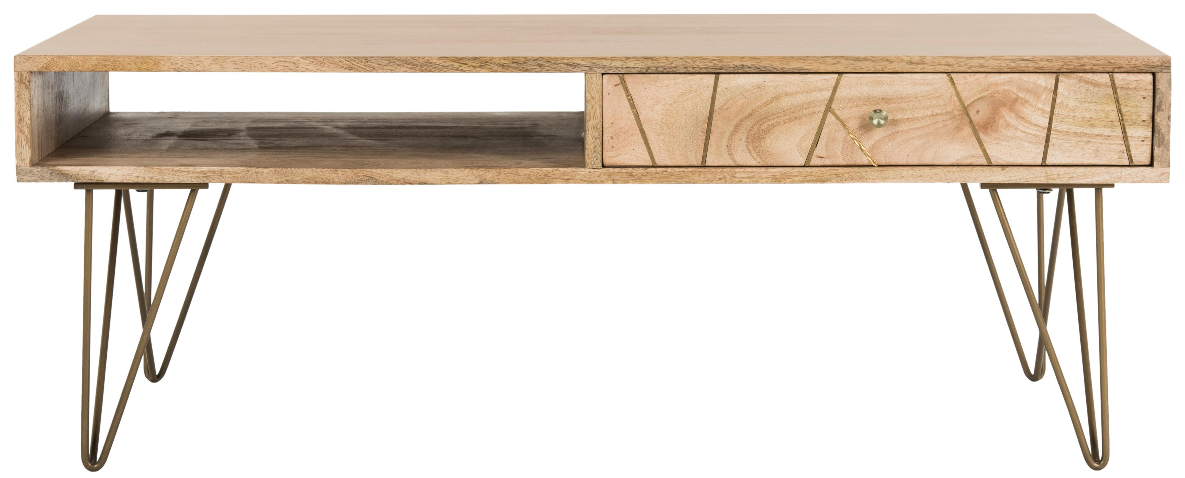 Mango Finish Coffee Table, , large